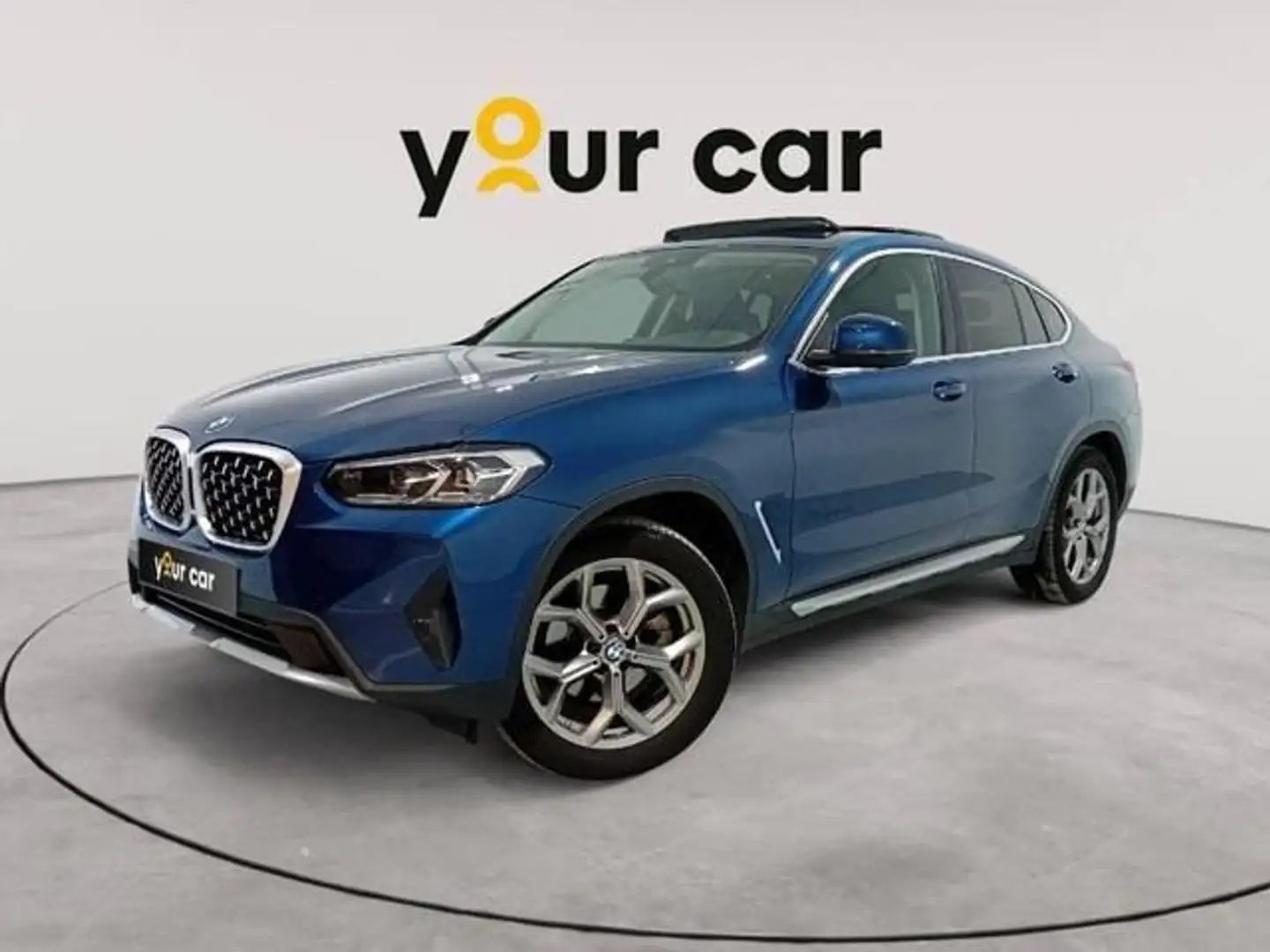 BMW X4 xDrive 20dA xLine Azul - 1