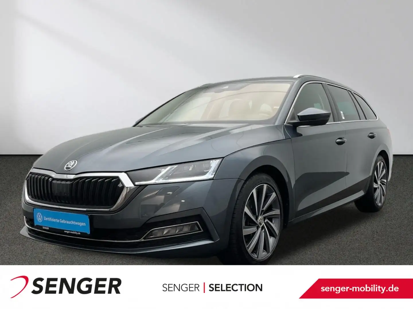 Skoda Octavia Style 2.0 TDI DSG CarPlay Matrix-LED HUD Grau - 1