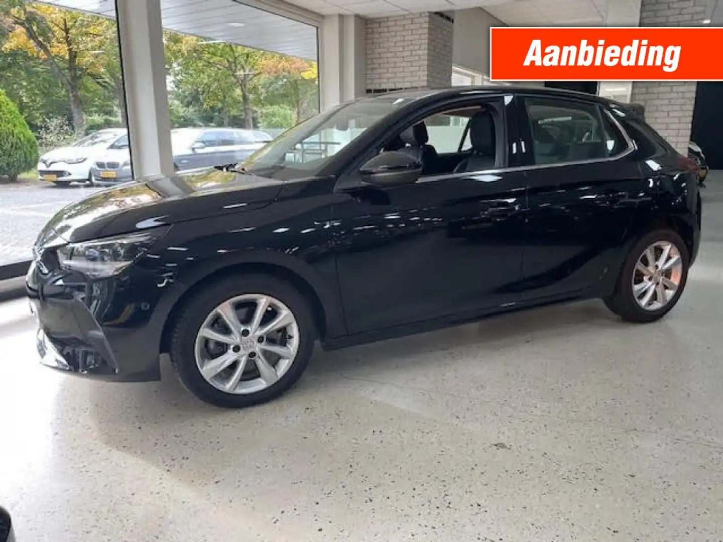 Opel Corsa 1.2 T Automaat Winterpakket Navigatie app Airco PD Schwarz - 1