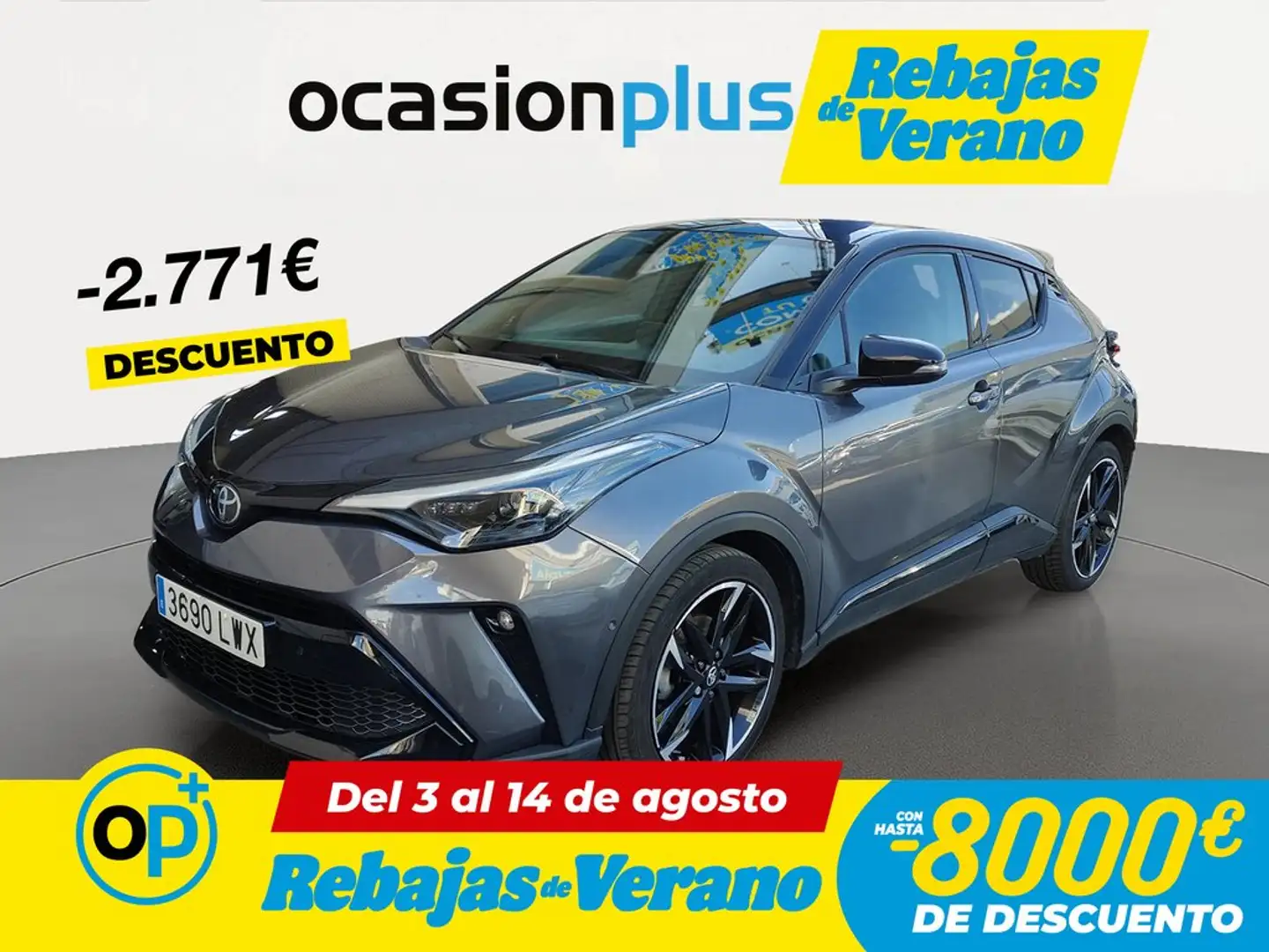 Toyota C-HR 180H GR Sport Gris - 1