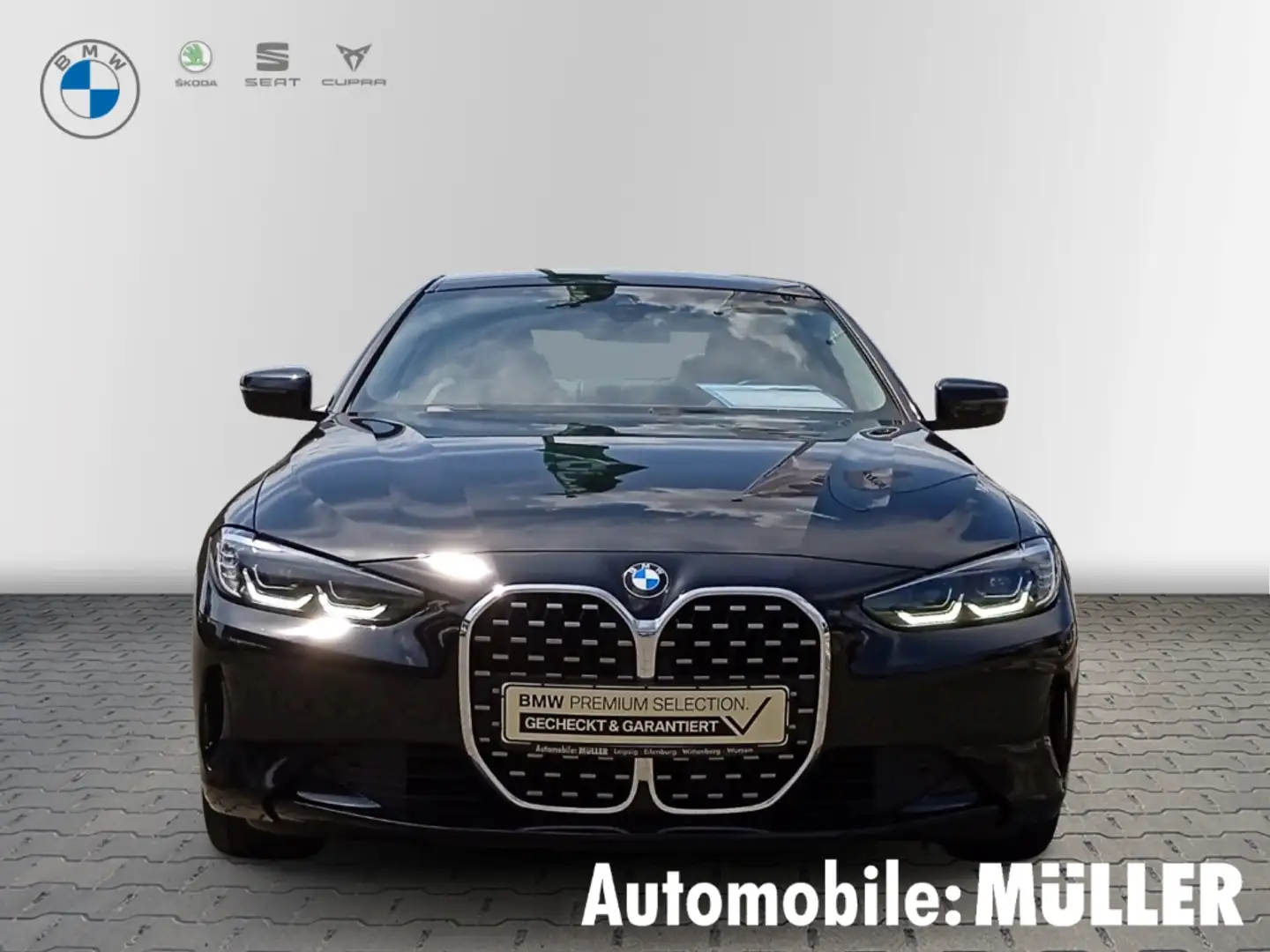 BMW 420 d Coupe Mild-Hybrid EU6d Navi Digitales Cockpit LE Schwarz - 2