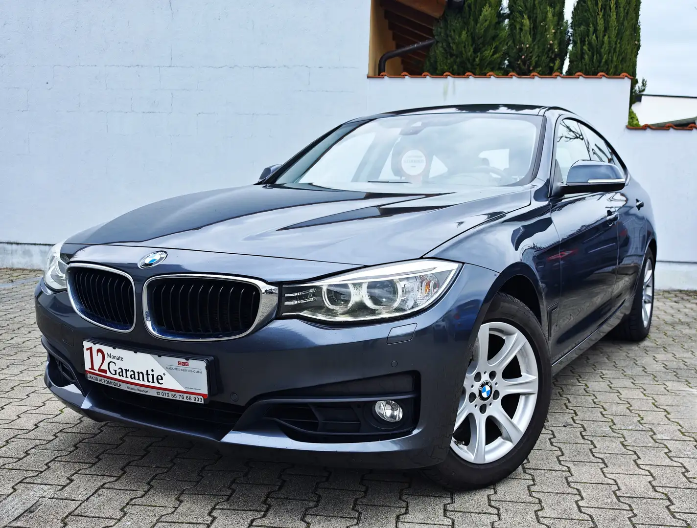 BMW 320 320i xDrive GT,TÜV Neu,Navi,HUD,Rückfahrkam Grau - 1
