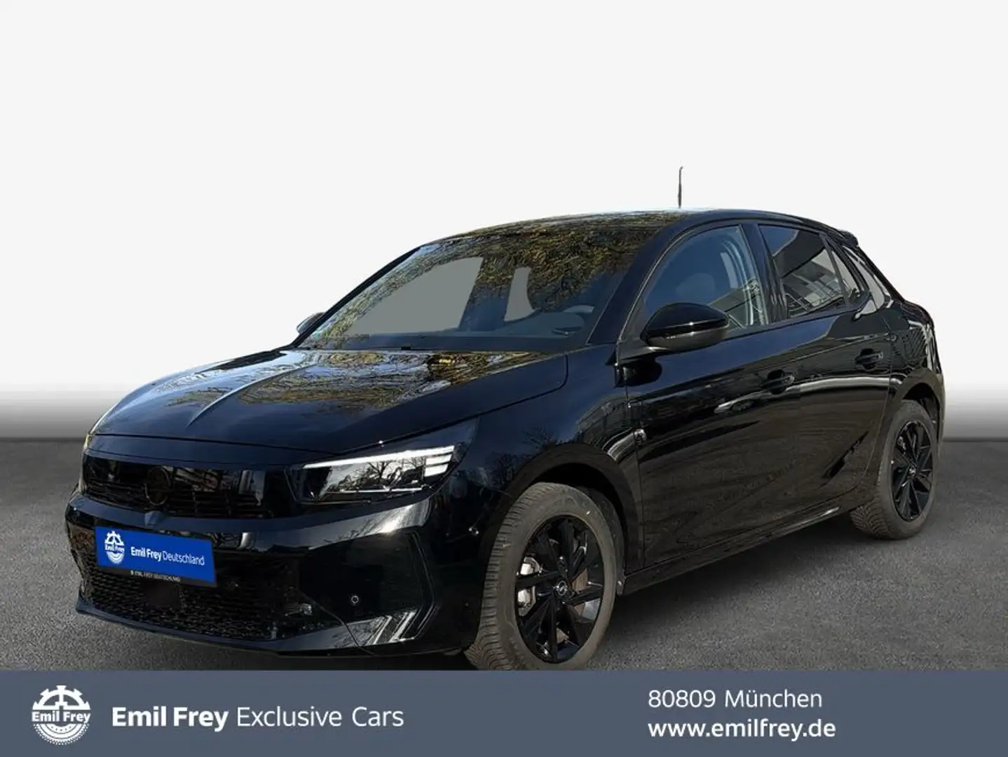 Opel Corsa 1.2 DI GS Automatik Negro - 1