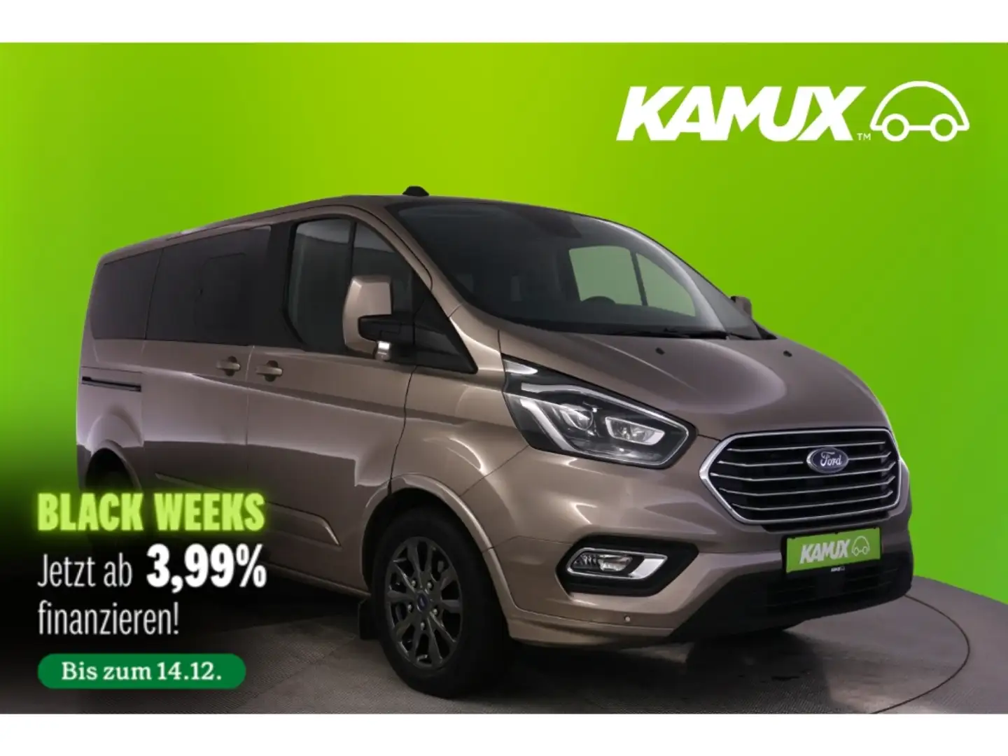 Ford Transit Custom 2.0TDCI 320 Titanium X+XENON+NAVI Argintiu - 1