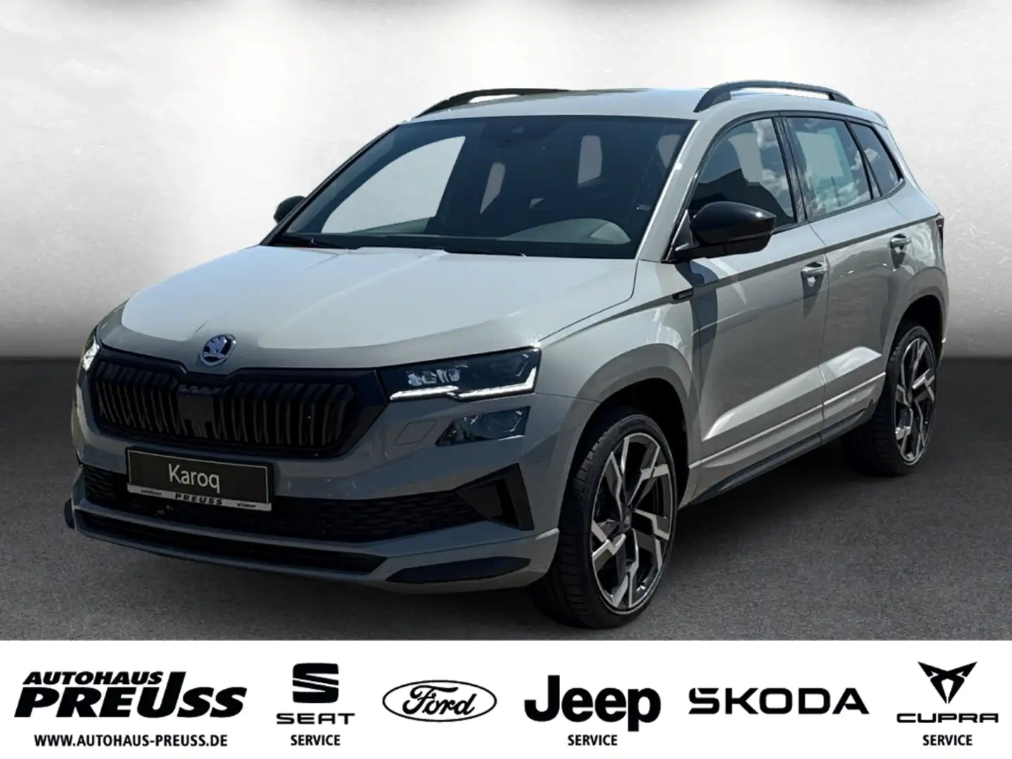 Skoda Karoq Sportline 1,5 TSI 110 kW DSG Grigio - 1