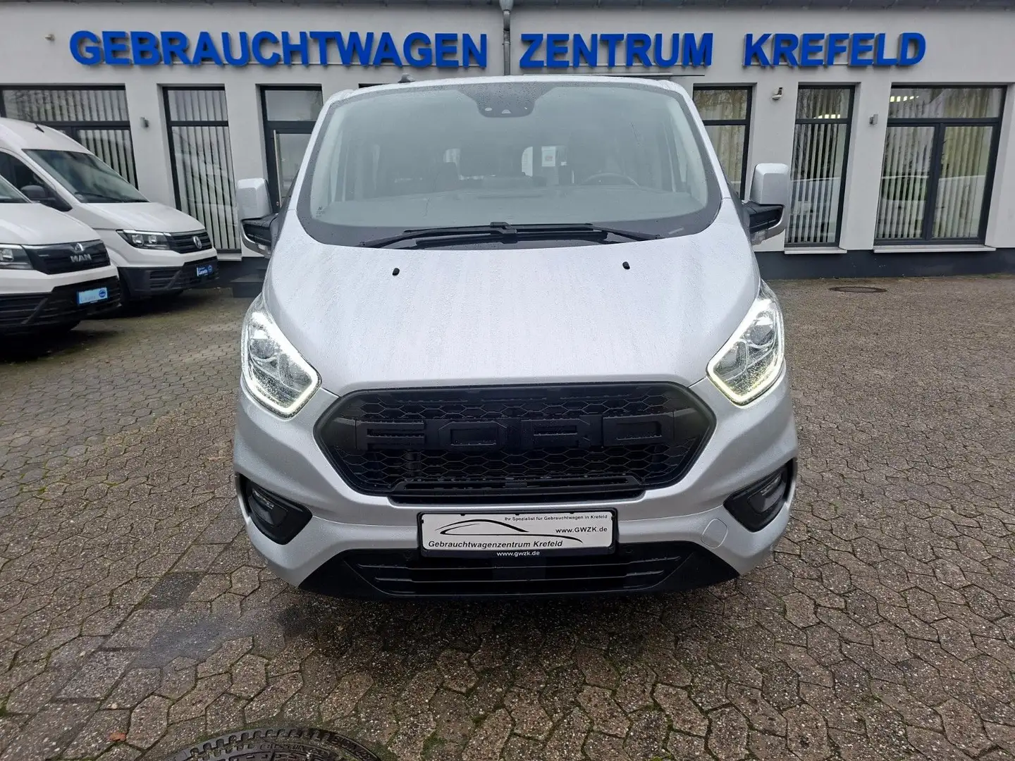Ford Tourneo Custom Transit Custom L2 /9-Sitzer/Navi/Kam. /PDC/Temp. Silber - 2