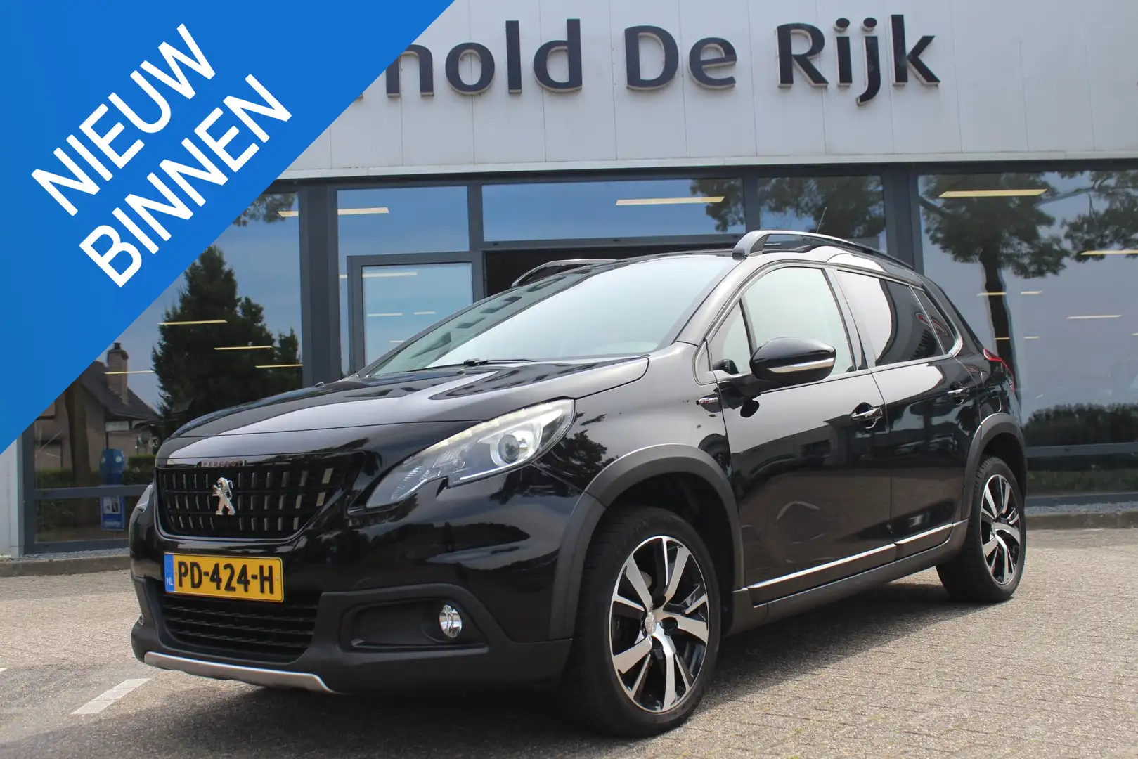 Peugeot 2008 1.2 PureTech GT-line Negru - 1