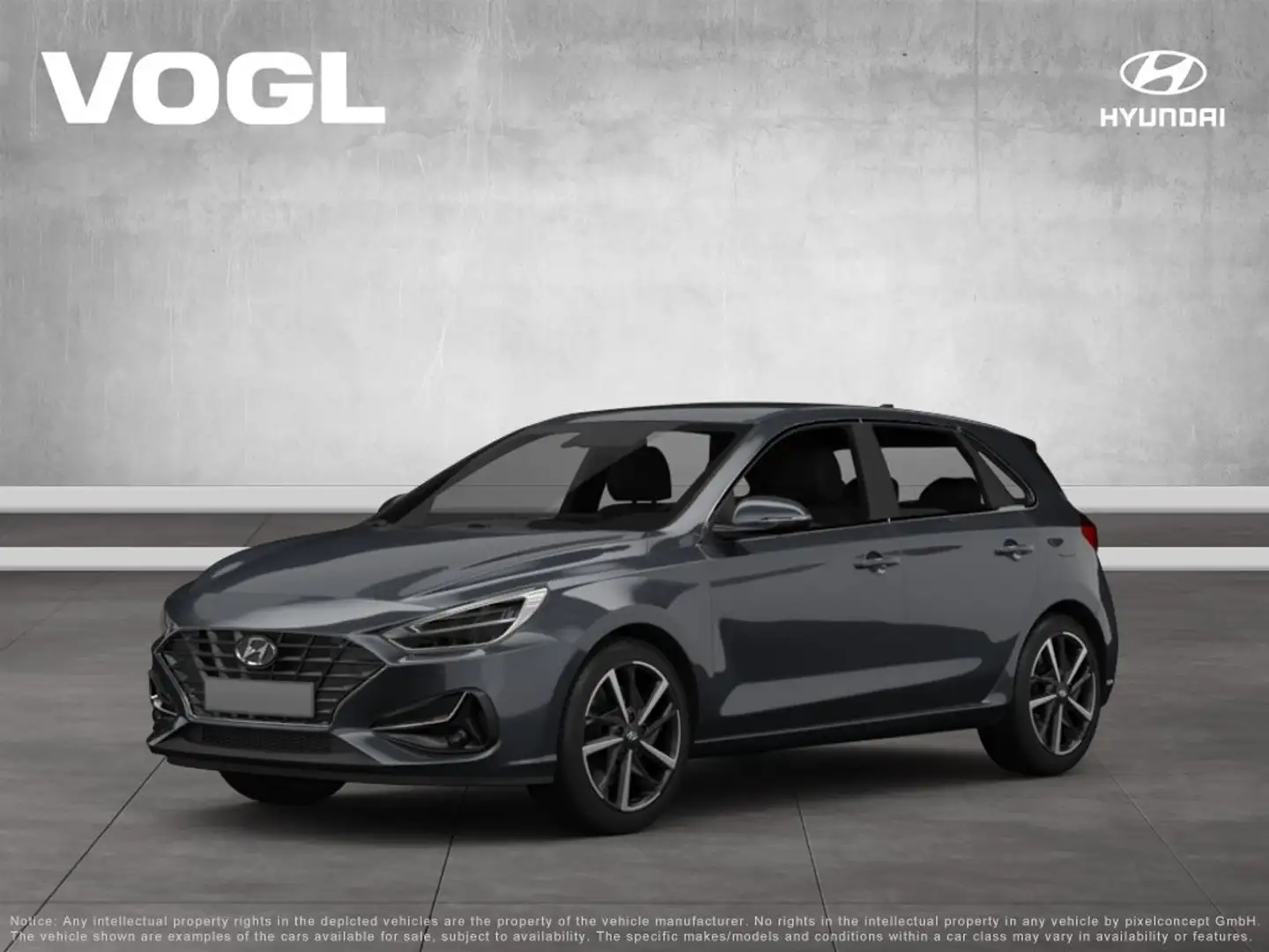 Hyundai i30 FL 5-Türer MJ22 1.5 T-GDi 7-DCT 48V N Line Grau - 1