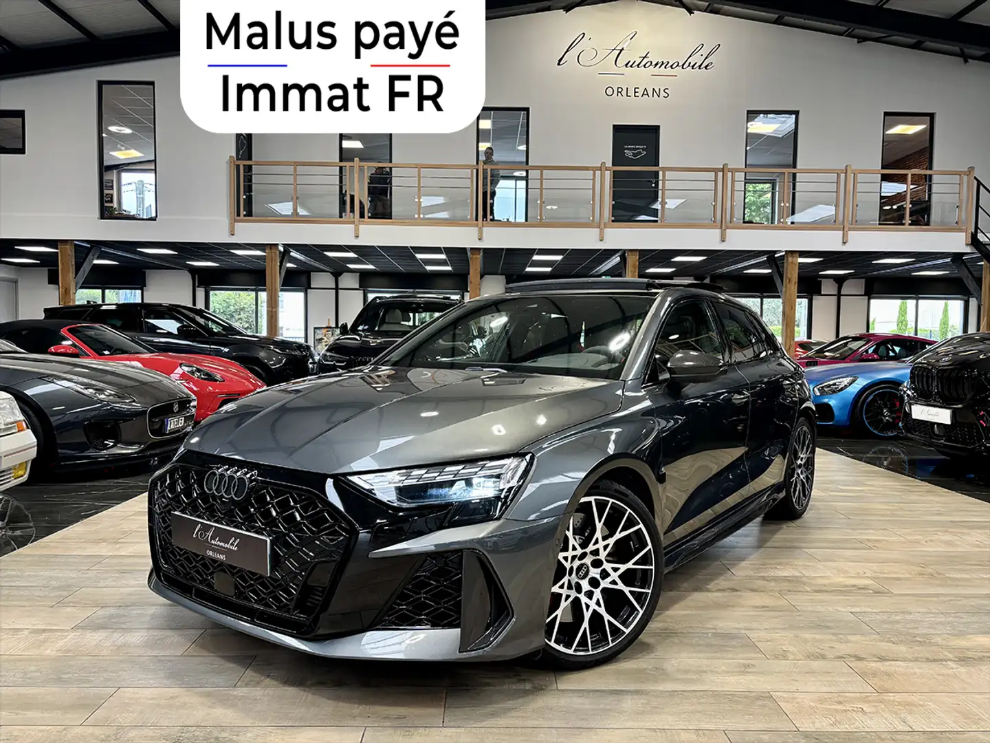 Audi RS3 2025 2.5 TFSI 400 QUATTRO S TRONIC 7 J Gris - 1