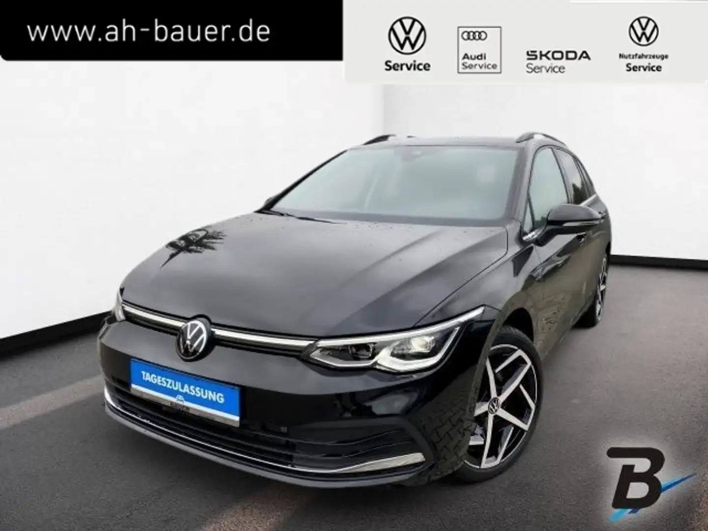 Volkswagen Golf Variant VIII Variant 2.0TDI DSG Style LED+ AHK RfK Schwarz - 1