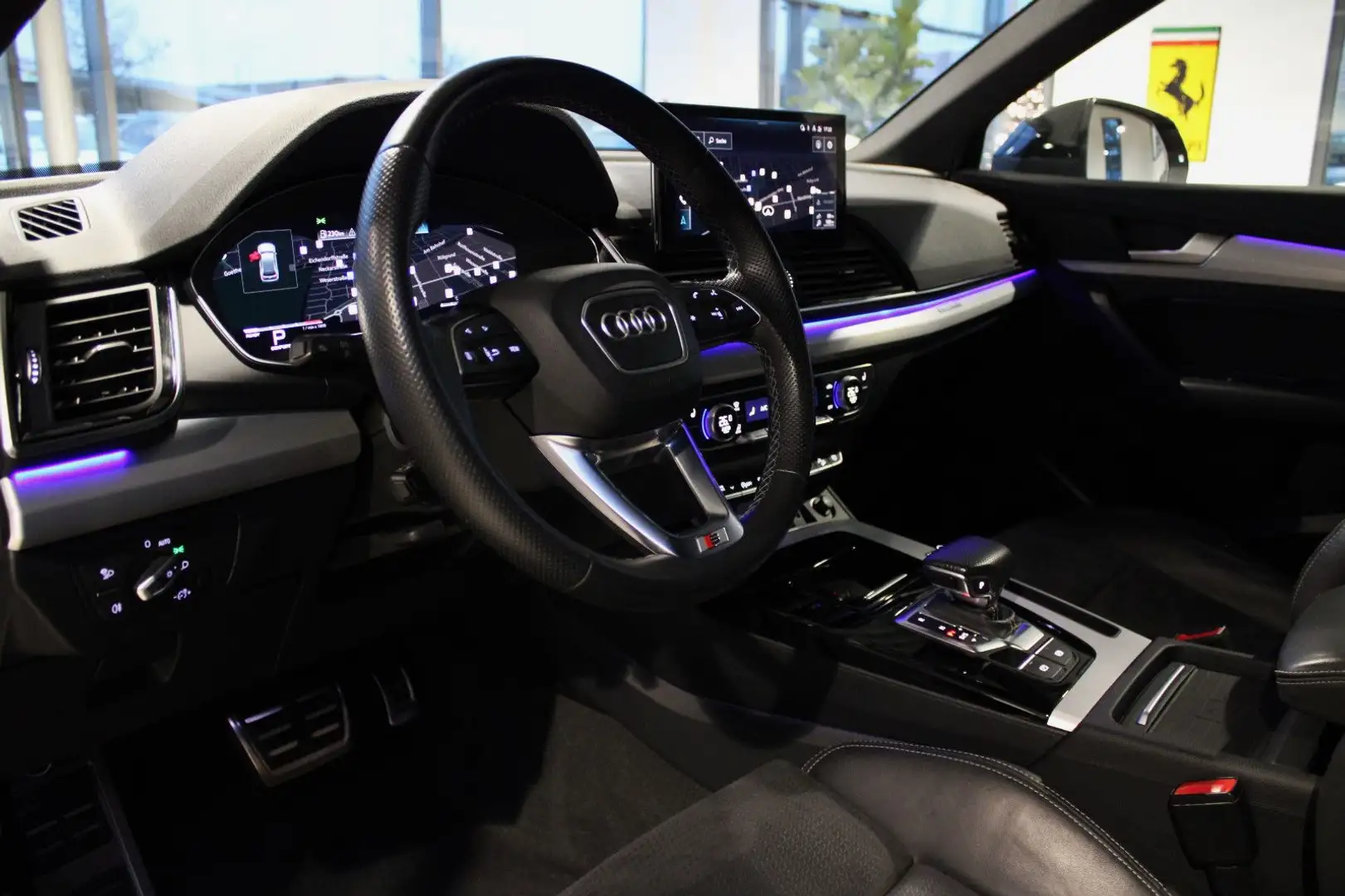 Audi Q5 40 TDI QU. S LINE & BLACK-OPTIK/AHK/HIFI/20" Zwart - 2