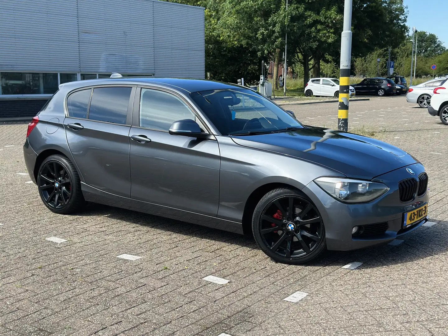 BMW 116 116d EfficientDynamics Edition Grijs - 2