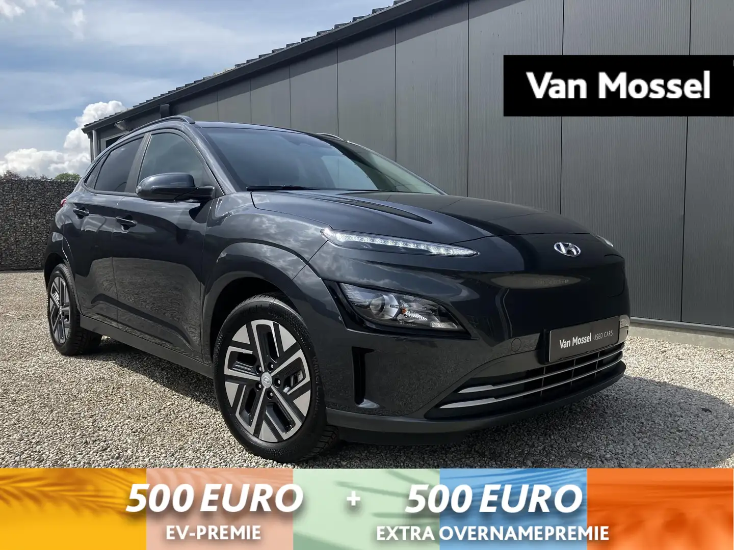 Hyundai KONA EV Fashion 39 kWh Grigio - 1