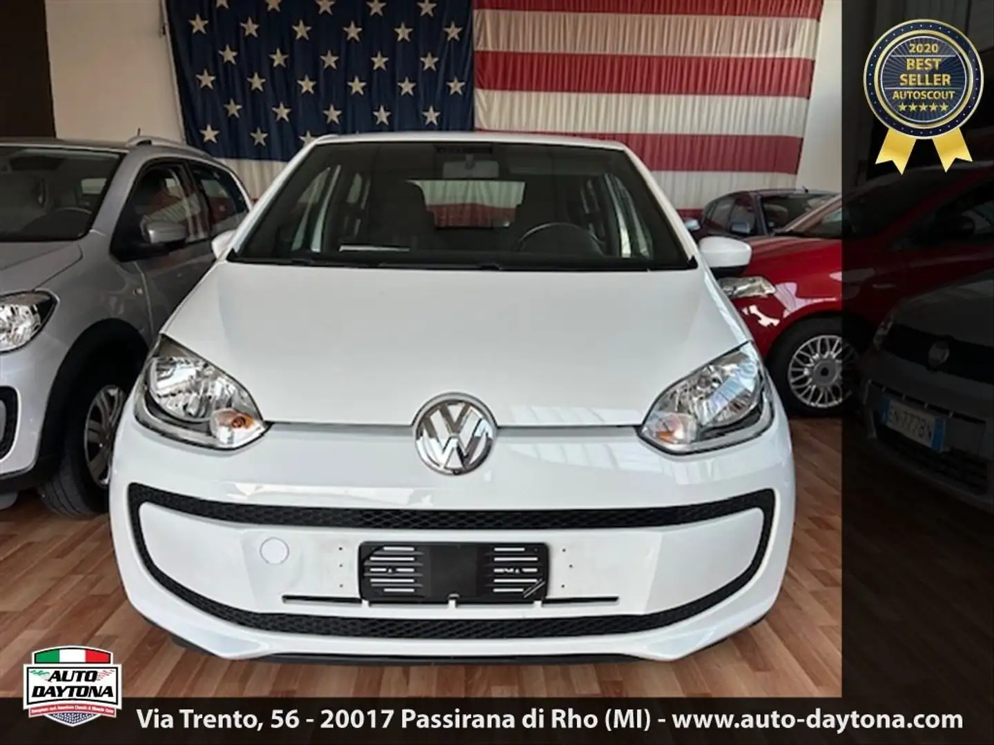 Volkswagen up! Volkswagen up! 1.0 Club up! BlueMotion Tech Blanc - 1