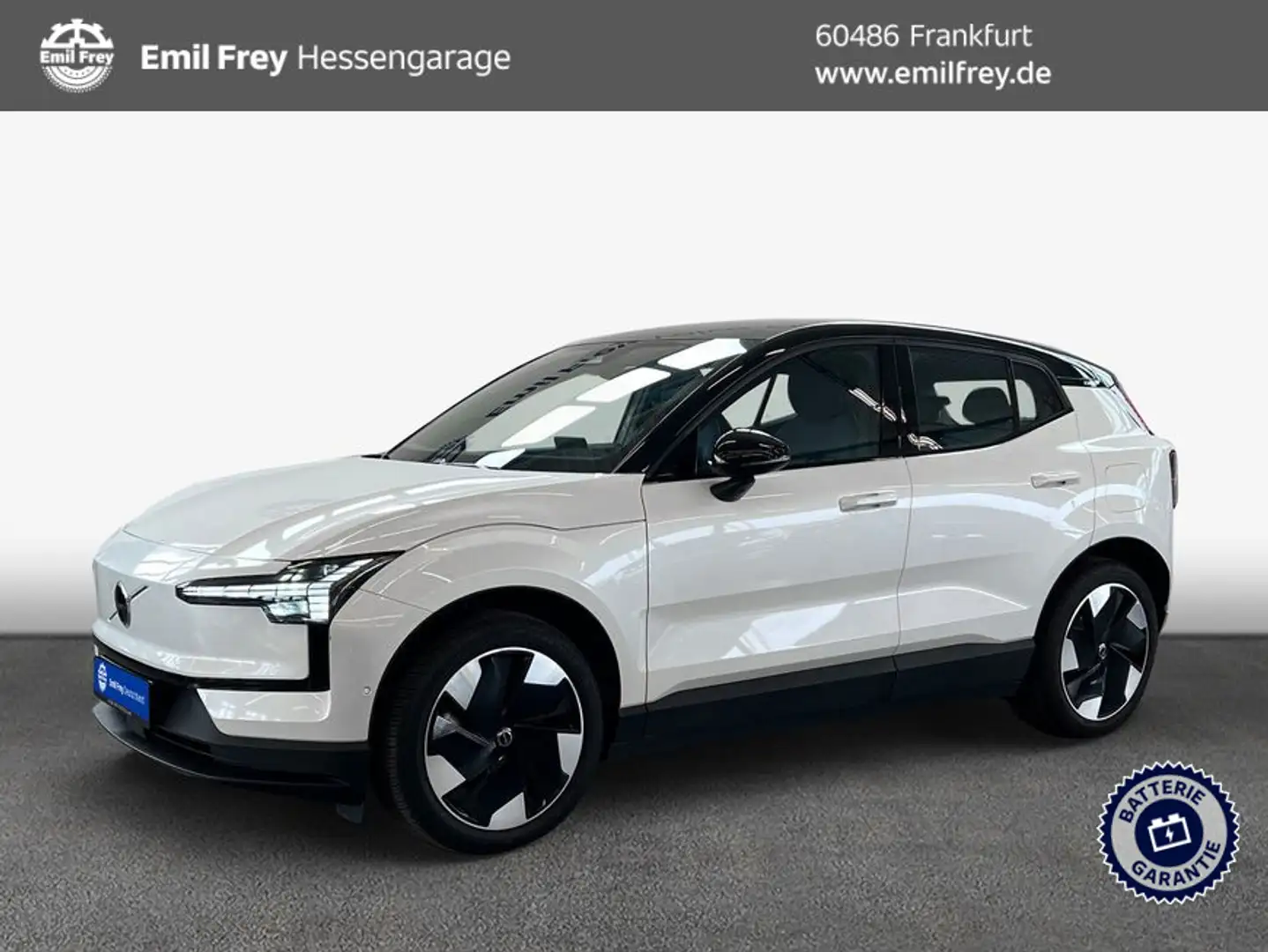 Volvo EX30 Twin Motor Performance AWD Ultra Glasd 360° S Weiß - 1