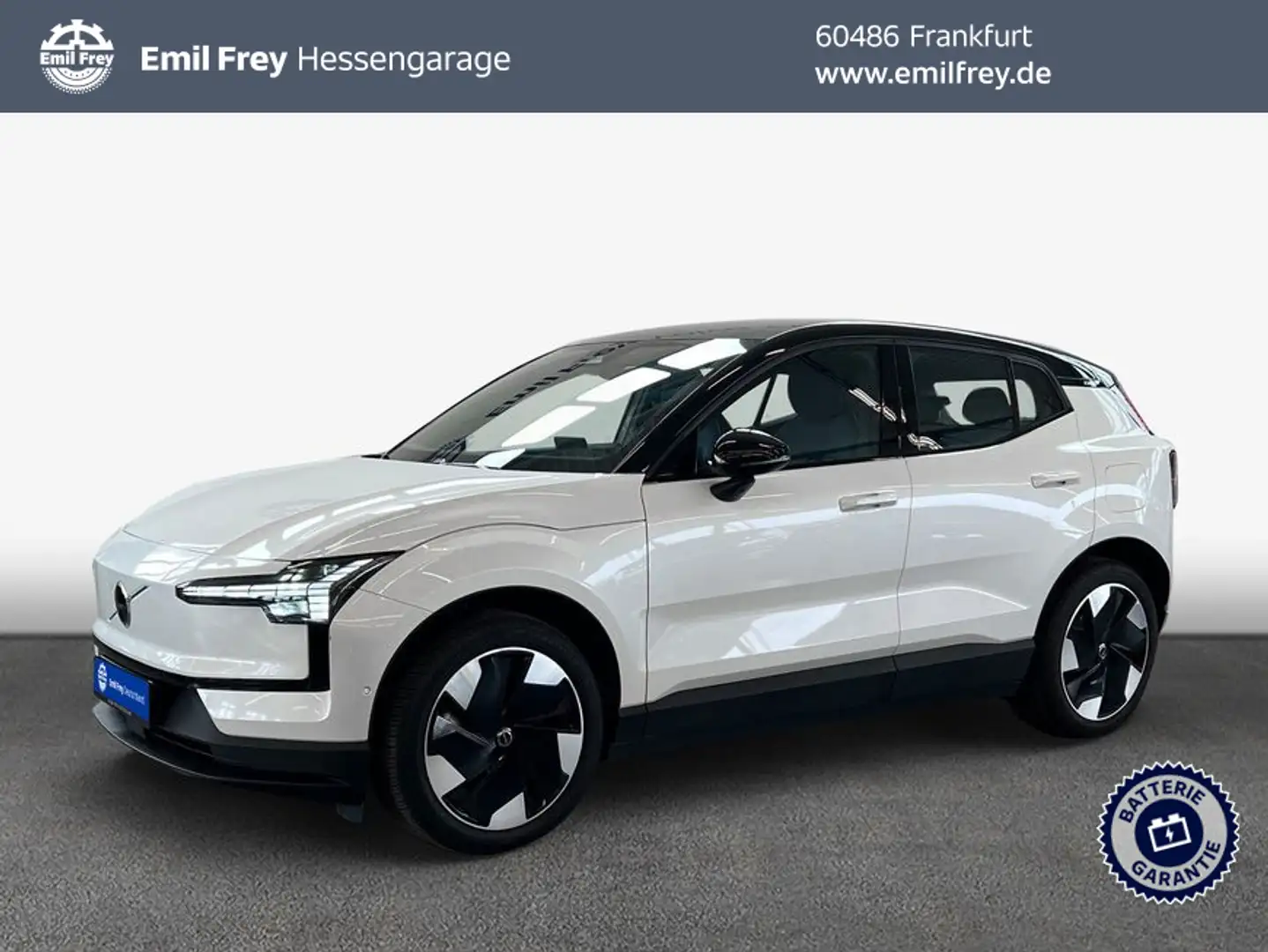 Volvo EX30 Twin-Motor Performance AWD Ultra Glasd 360° Weiß - 1