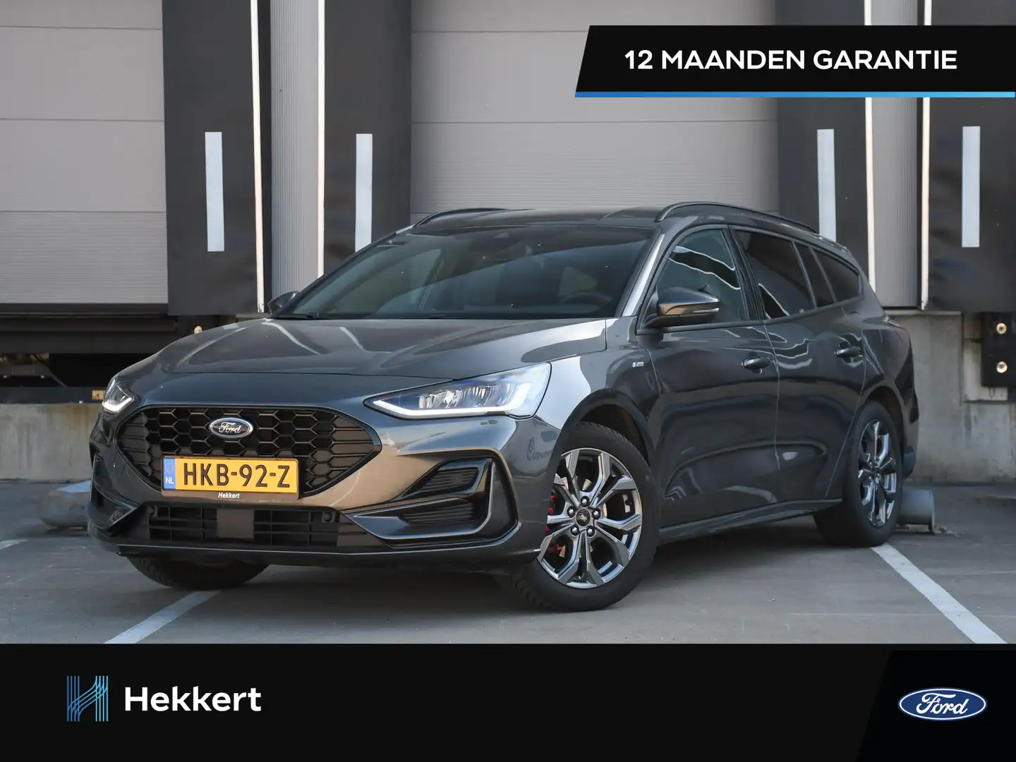 Ford Focus Wagon ST Line 1.0 EcoBoost Hybrid 155pk 17''LM | W Grijs - 1