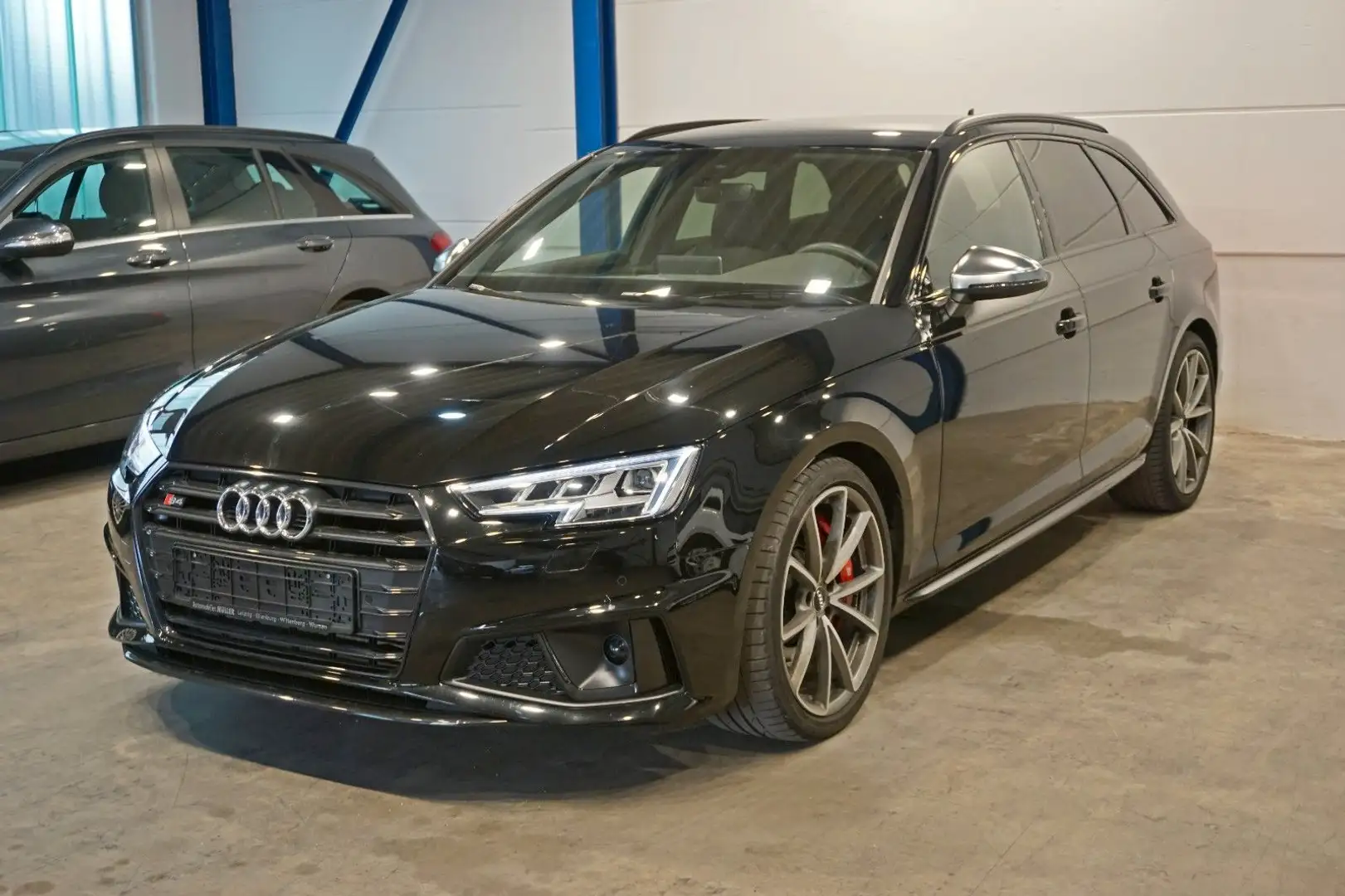 Audi S4 Av. 3.0TDI qu. AHK B&O S-SITZ MATRIX ASSIST Noir - 2