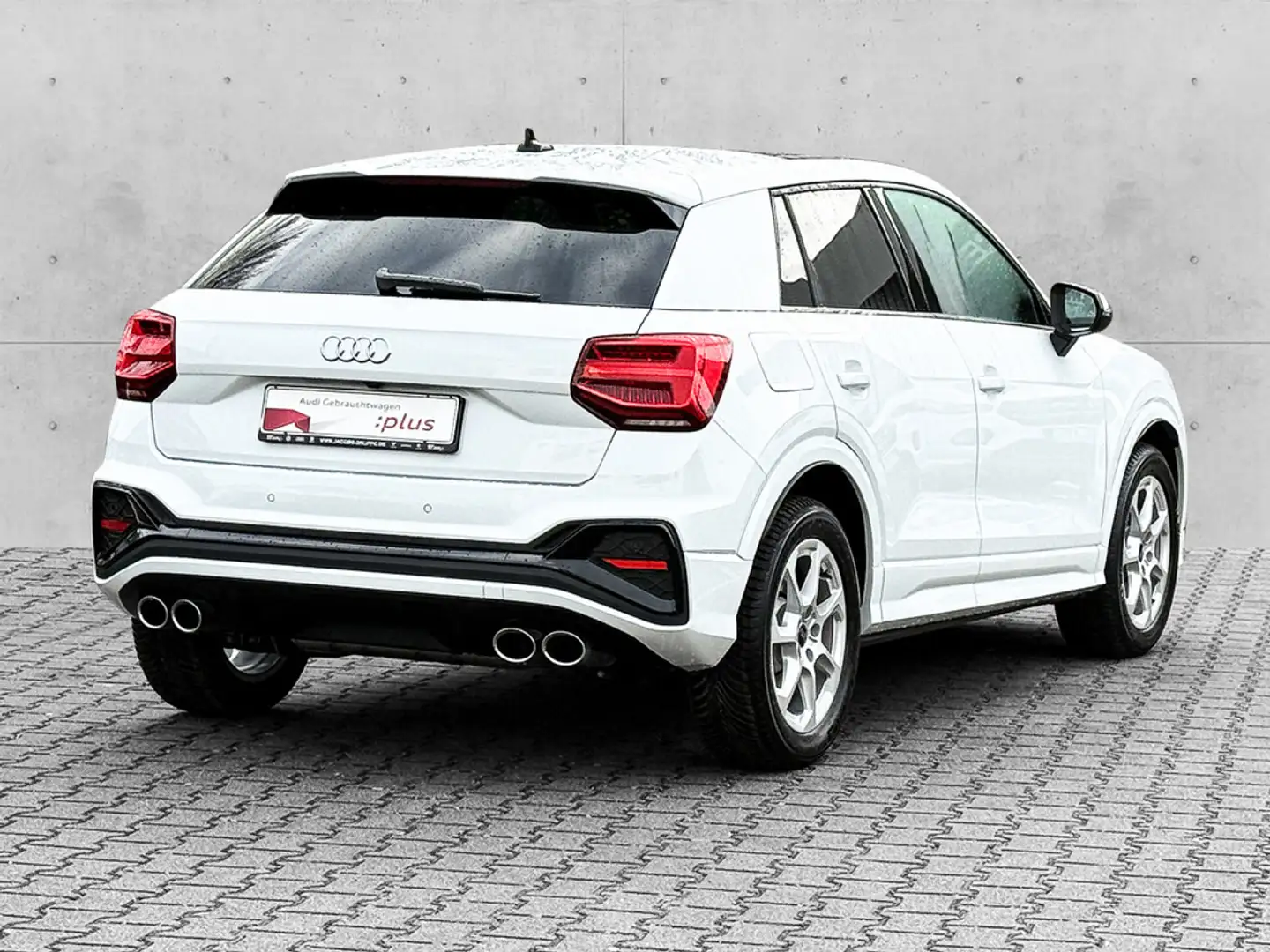 Audi SQ2 TFSI quattro AHK/Matrix/Sonos/Pano/Blackp. Weiß - 2