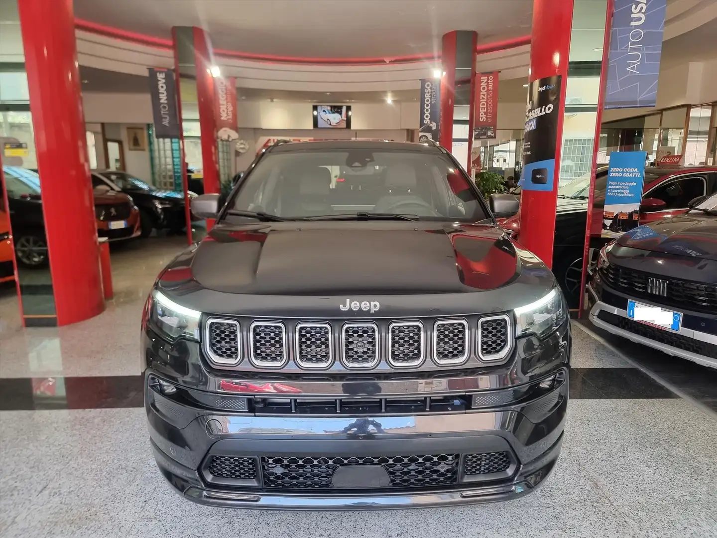 Jeep Compass Compass 1.3 turbo t4 phev Longitude 4xe ITALIANA Nero - 1