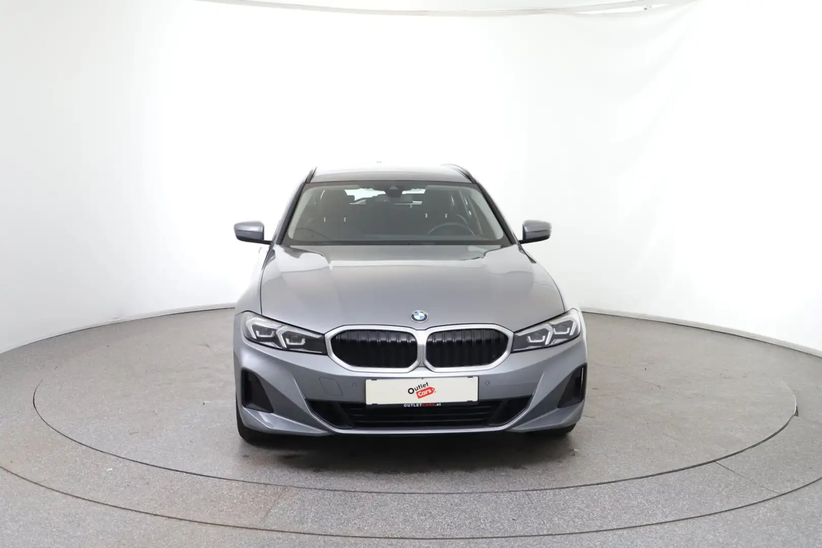 BMW 316 BMW 316d 48 V Touring Aut. Сірий - 2
