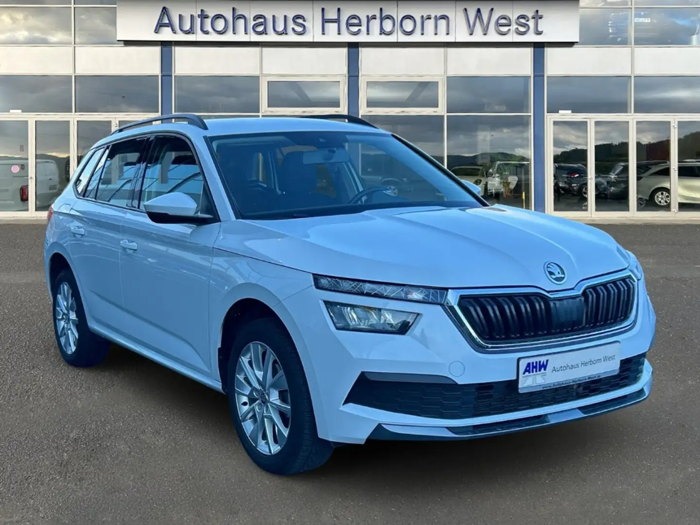 Skoda Kamiq 1.5 TSI Ambition SHZ Smart Link LM mit Allwetterre Blanc - 2