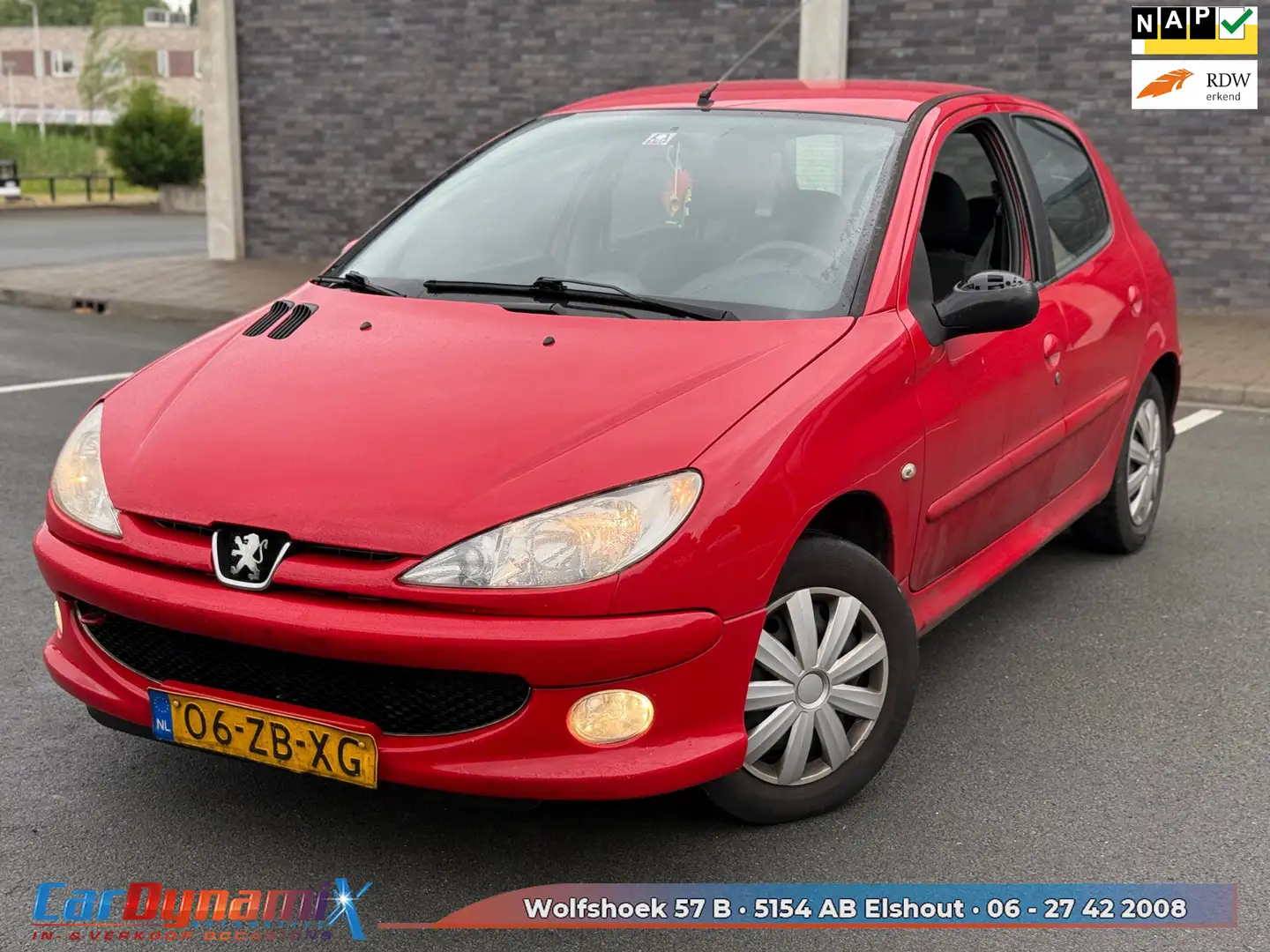 Peugeot 206 1.4 HDi Forever // Airco // EXPORT Rot - 1