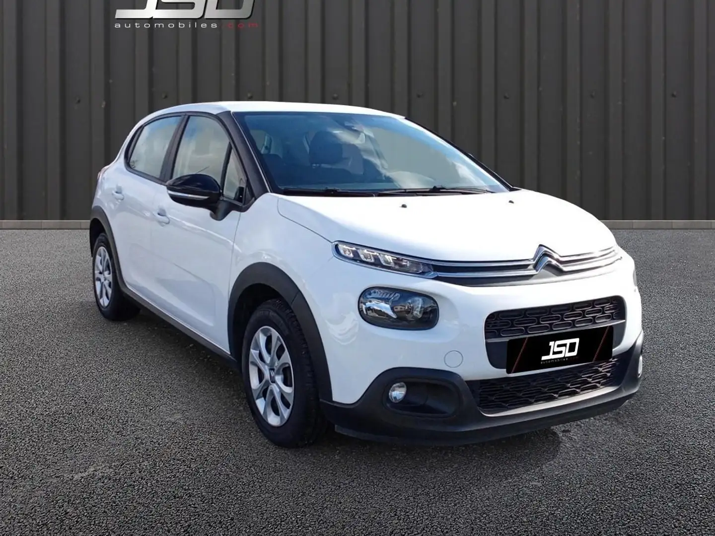 Citroen C3 PureTech 82 S\u0026S BVM5 Feel Blanc - 1