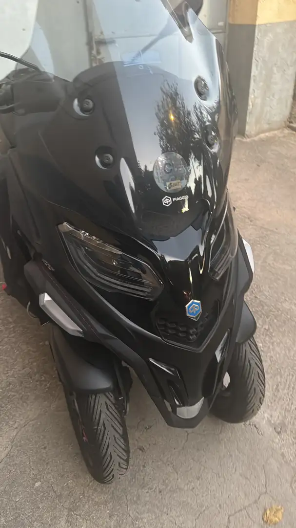 Piaggio MP3 400 sport, navegador en pantalla, manta de invierno, - 1