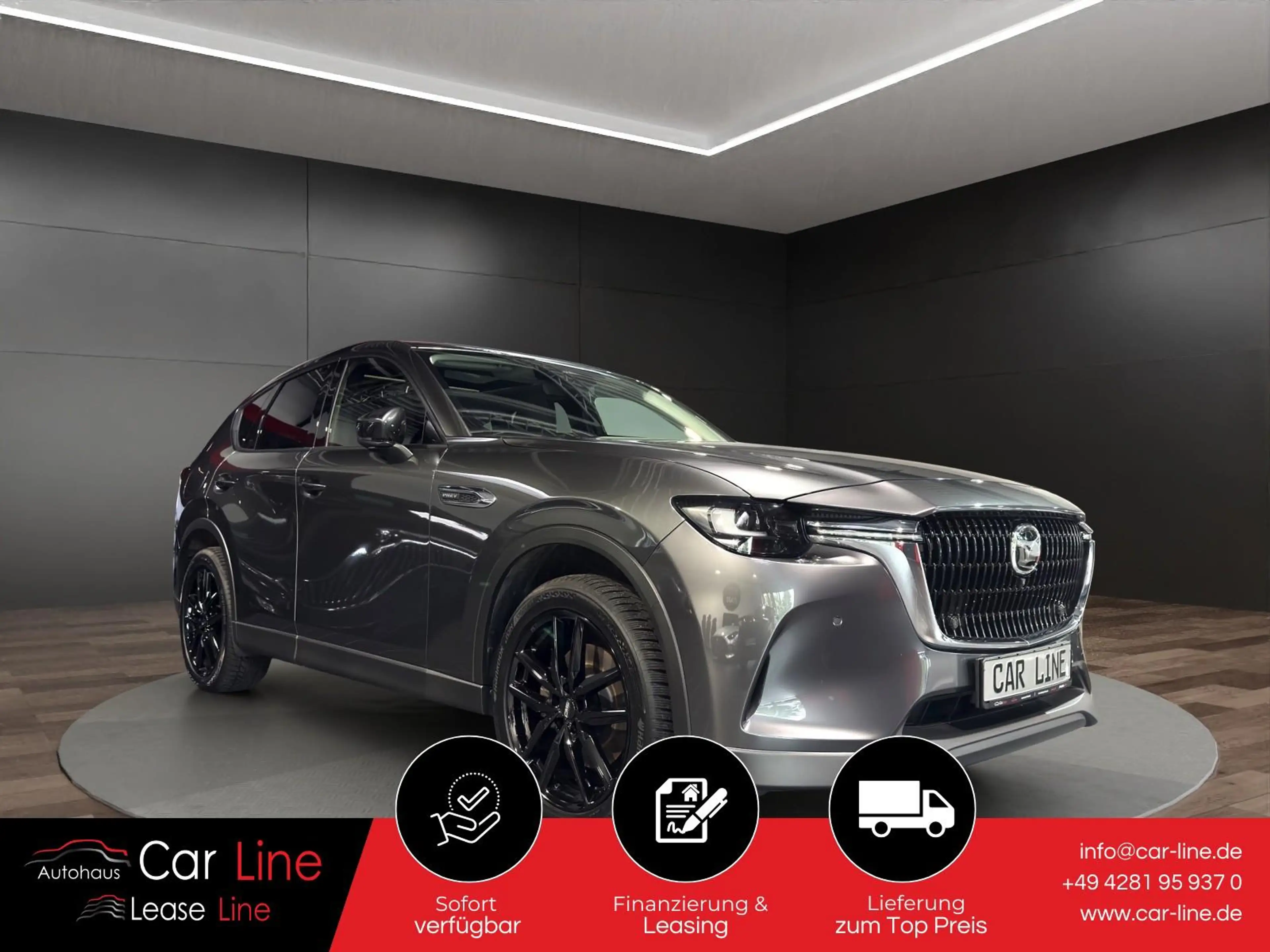 Mazda CX-60 Exclusive-Line Hybrid AWD *AHK*LED*360*ACC*Pano*