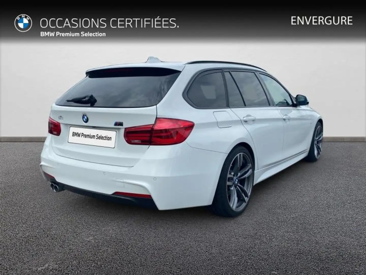 BMW 320 320dA 190ch M Sport Euro6c Wit - 2