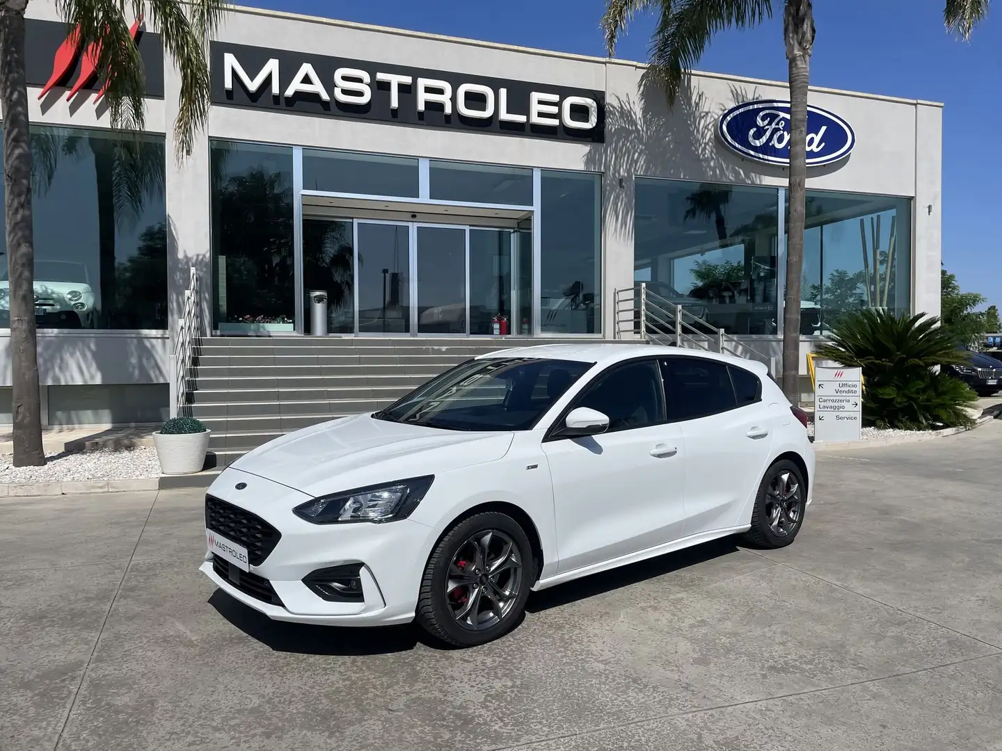 Ford Focus 1.0 EcoBoost Hybrid 155 CV 5p. ST Line X Bianco - 2