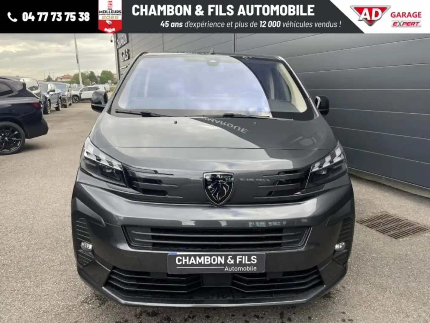 Peugeot Traveller XL BlueHDi 180ch S&S EAT8 Business 9 places Gri - 2