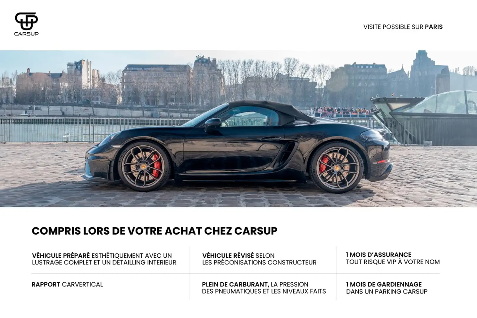 Porsche 718 Spyder Černá - 2