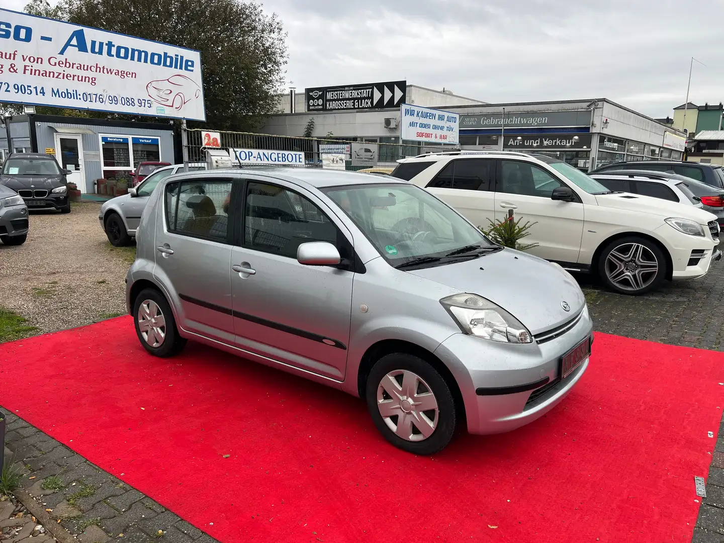 Daihatsu Sirion 1.3 *2-HAND*90.000 KM ORIGI*SCHECKHEFT*HU NEU* Ezüst - 2