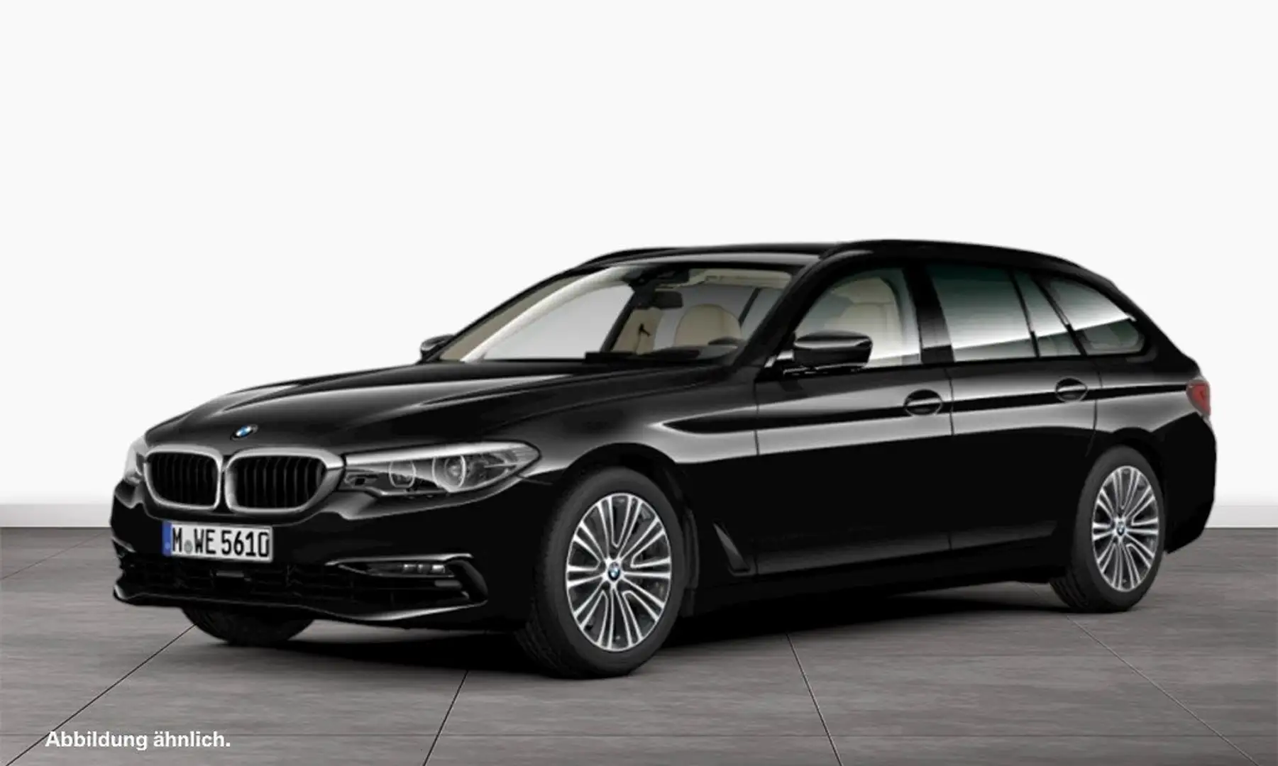 BMW 520 i Touring Head-Up Parkassistent Klimaaut. Noir - 1