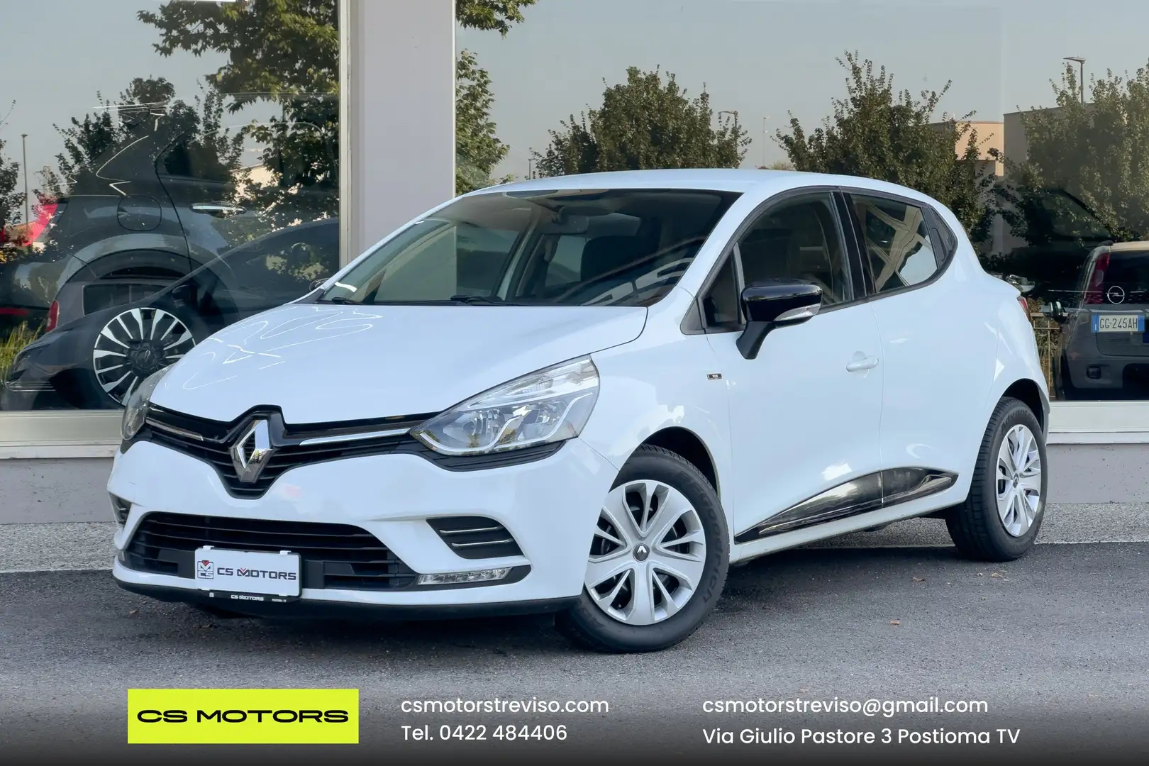 Renault Clio Clio 1.5 dci Moschino Intens 90cv Blanc - 1