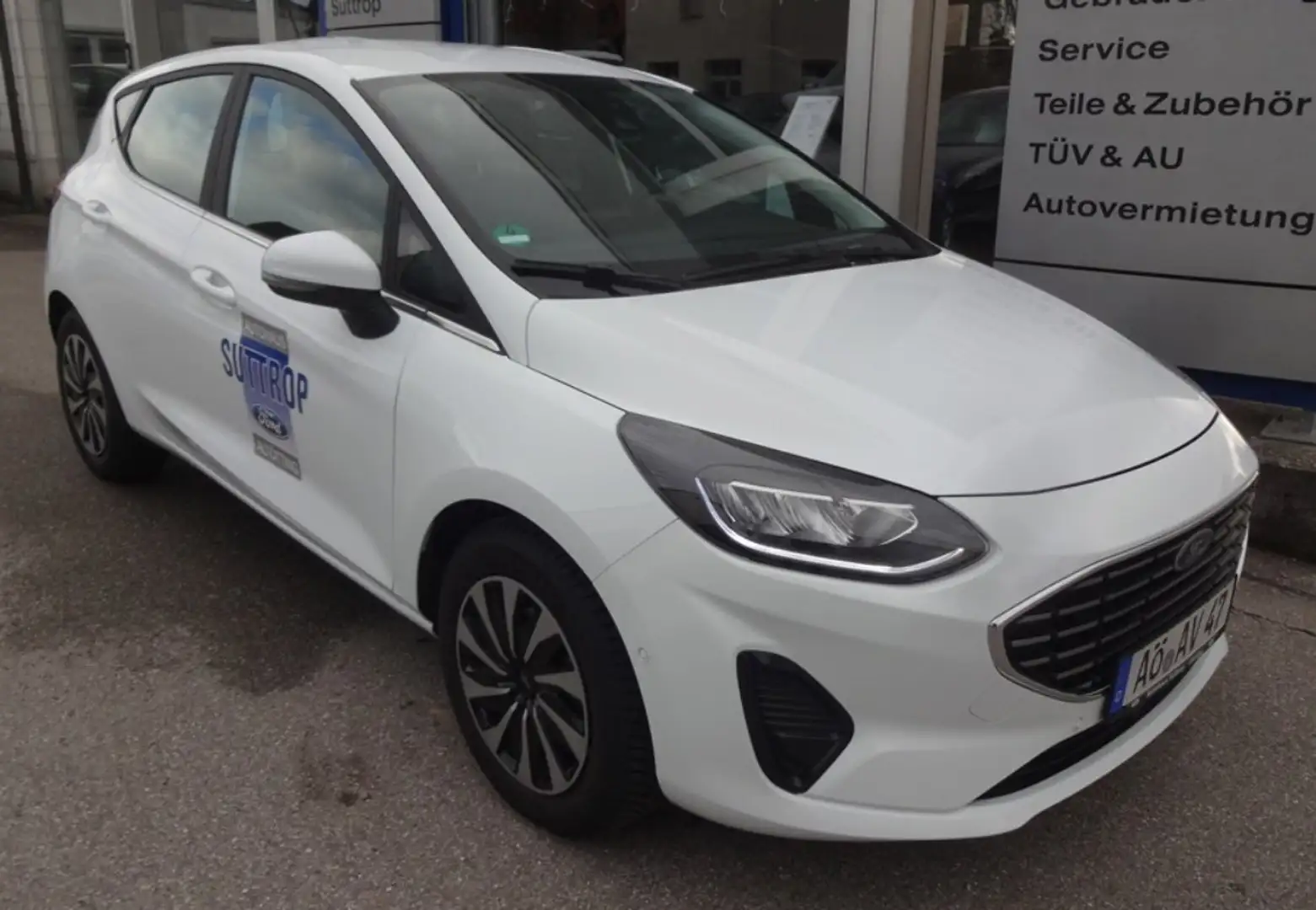 Ford Fiesta Titanium Blanc - 2