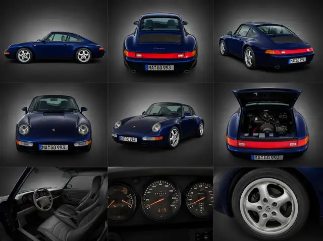 Porsche 993 911 993 Carrera 2  Coupe SHZ Klima Tiptronic
