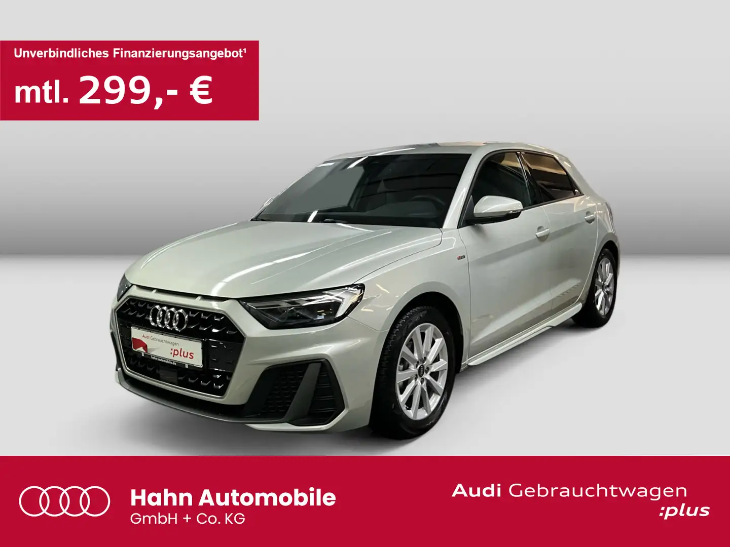 Audi A1 25 TFSI S line Virtual Carplay LED Silber - 1