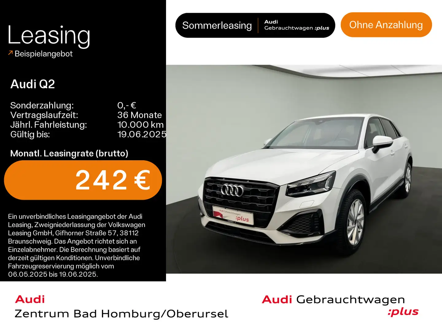 Audi Q2 Advanced 30 TDI*Matrix*Alu*AHK*PDC*Audi Conne Weiß - 1