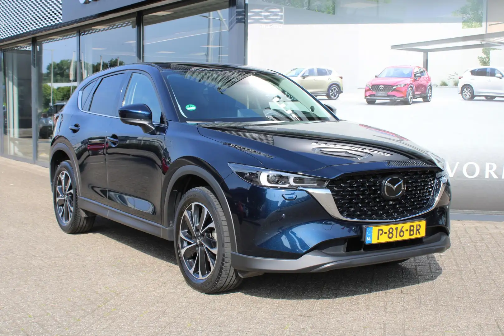 Mazda CX-5 2.5 SkyActiv-G 194 Luxury , Automaat, Trekhaak, Sc Blauw - 2