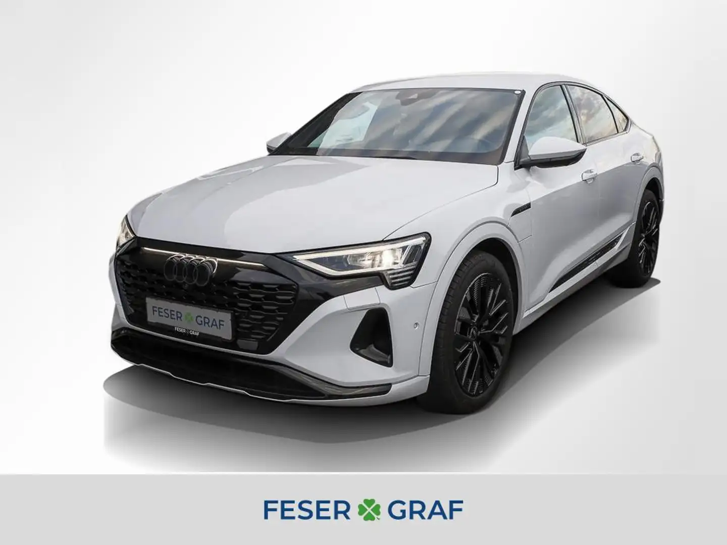 Audi Q8 Sportback e tron 50 S Line Int B&O,AHK,AssistenzP, White - 1