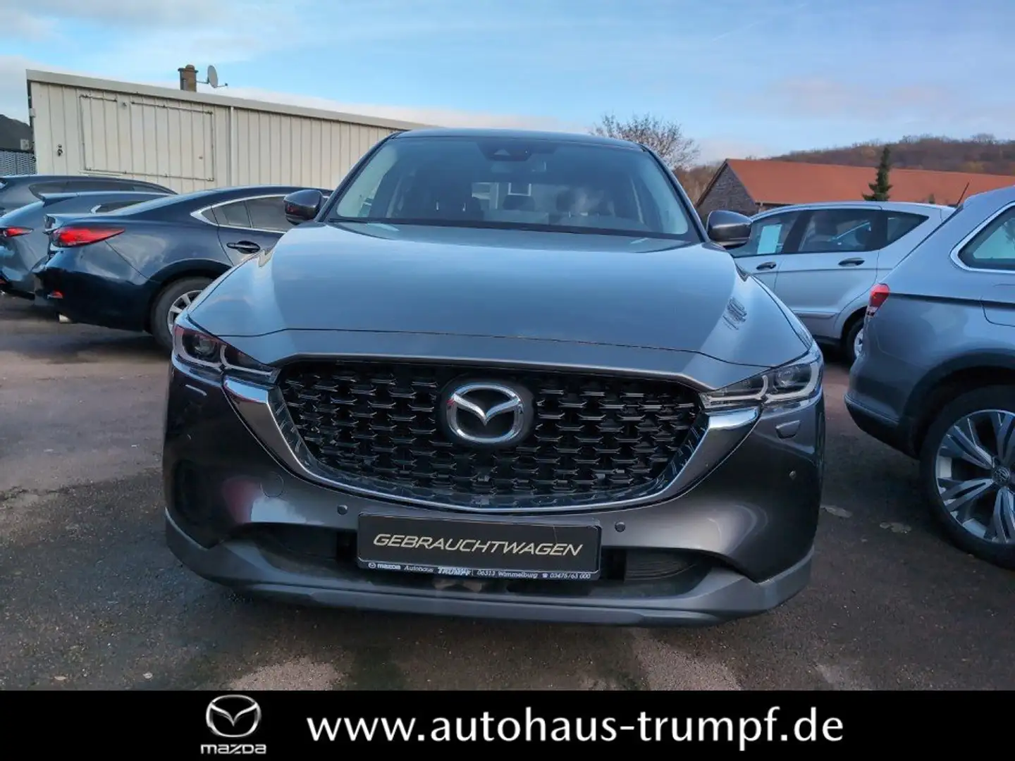 Mazda CX-5 150PS EXCLUSIVELINE AZV Grau - 1