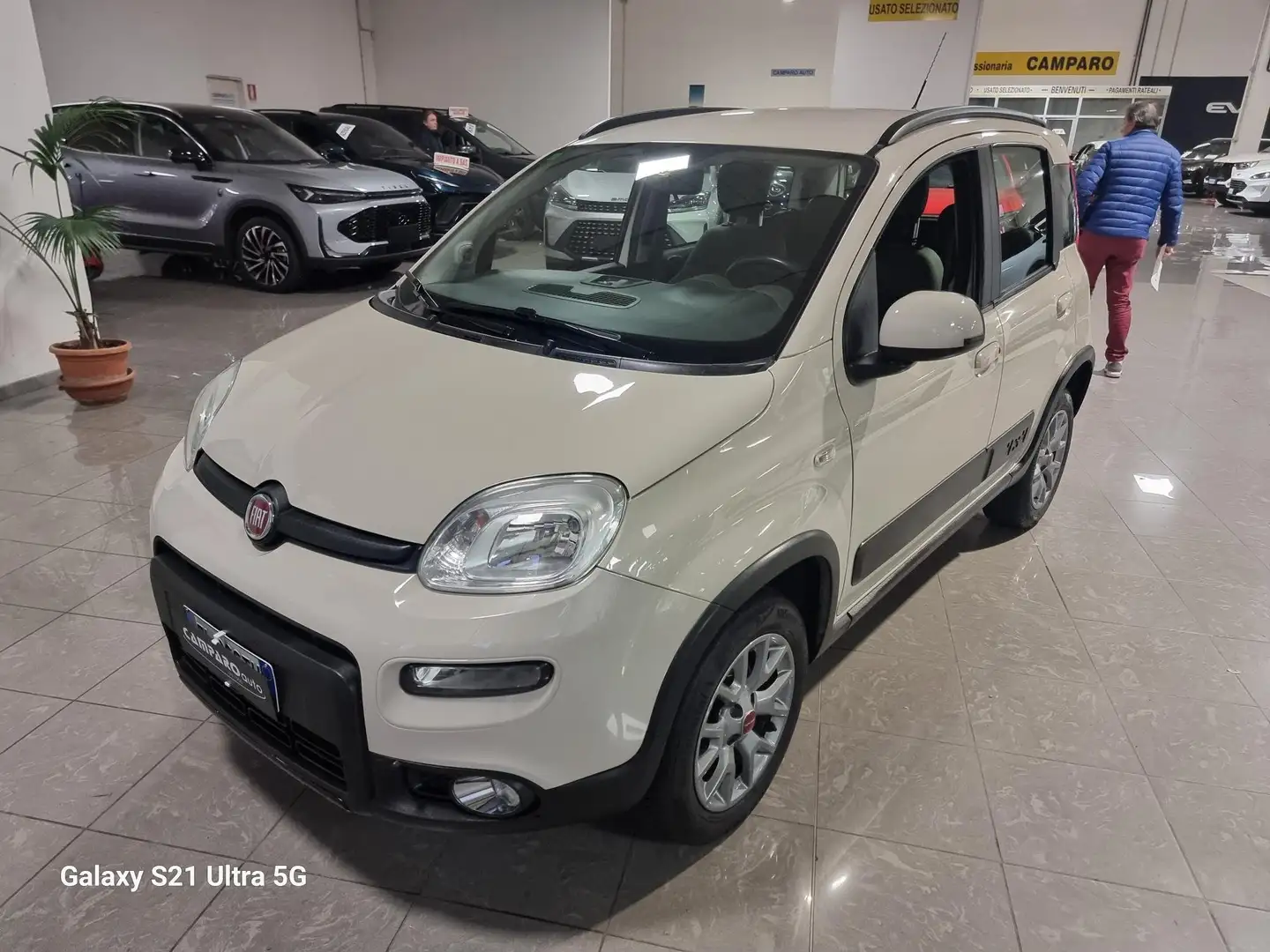 Fiat Panda 1.3 mjt 16v 4x4 KM 72000 OK NEOPATENTATI Beige - 1
