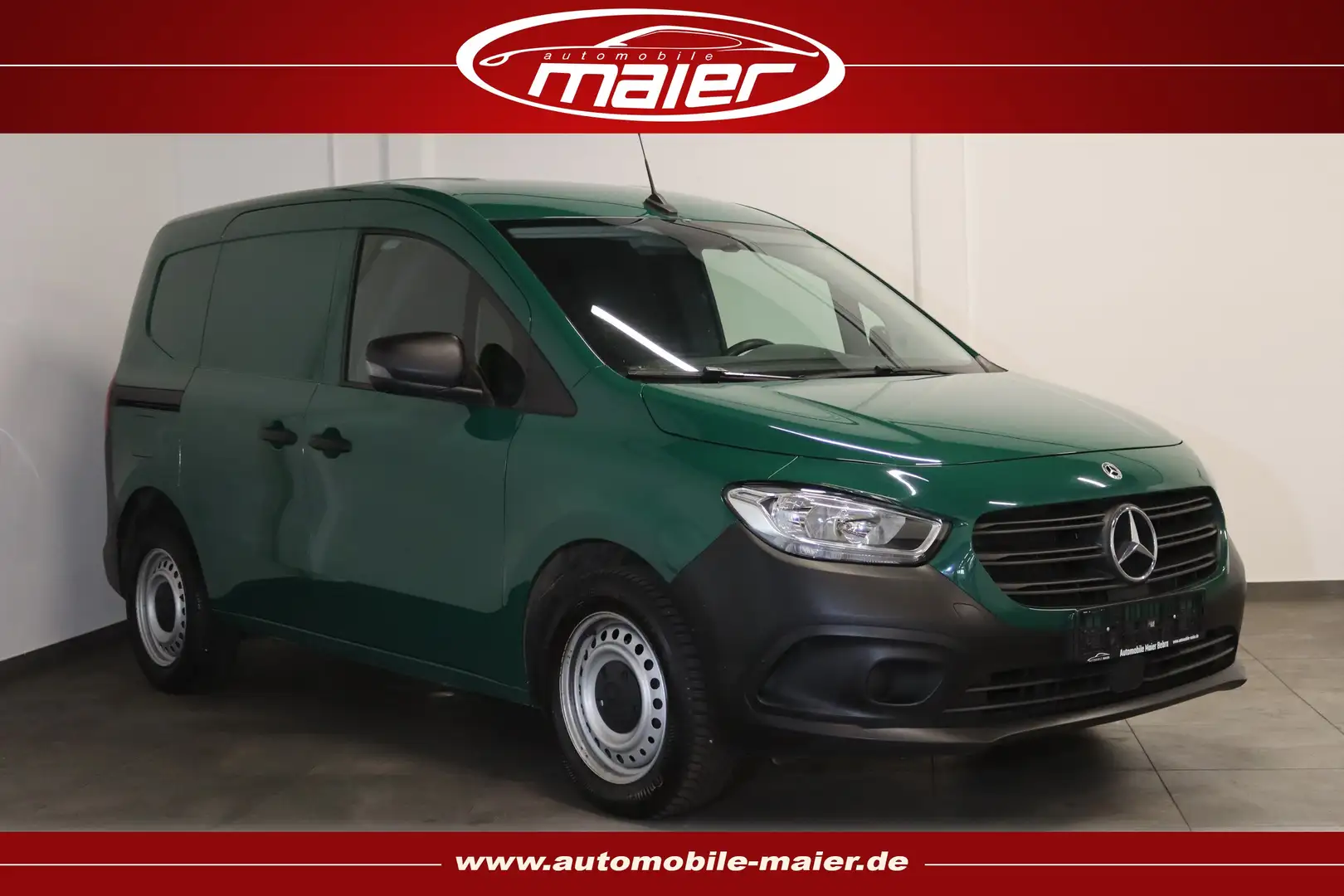Mercedes-Benz Citan 110 Kasten-Schiebetür-Klimaanlage-SHZ-DAB- Grün - 1