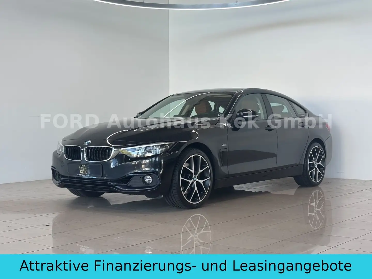 BMW 435 d xDrive Gran Coupe Sport Line 8 Fach LEDER Noir - 1