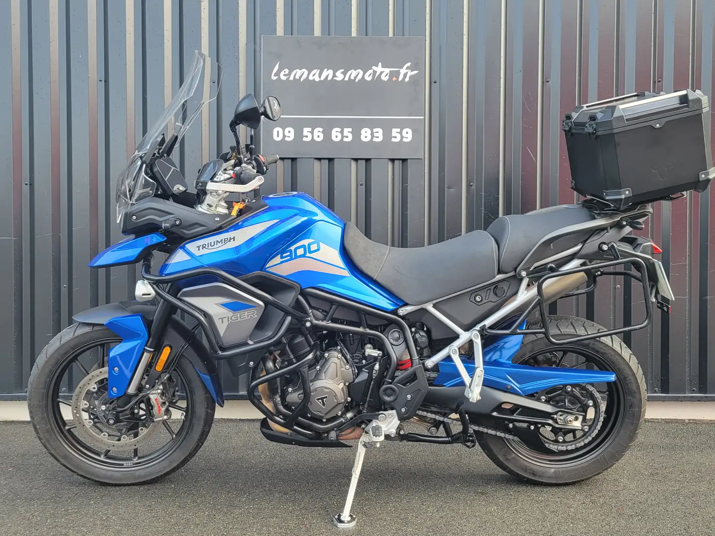 Triumph Tiger 900 Bleu - 1