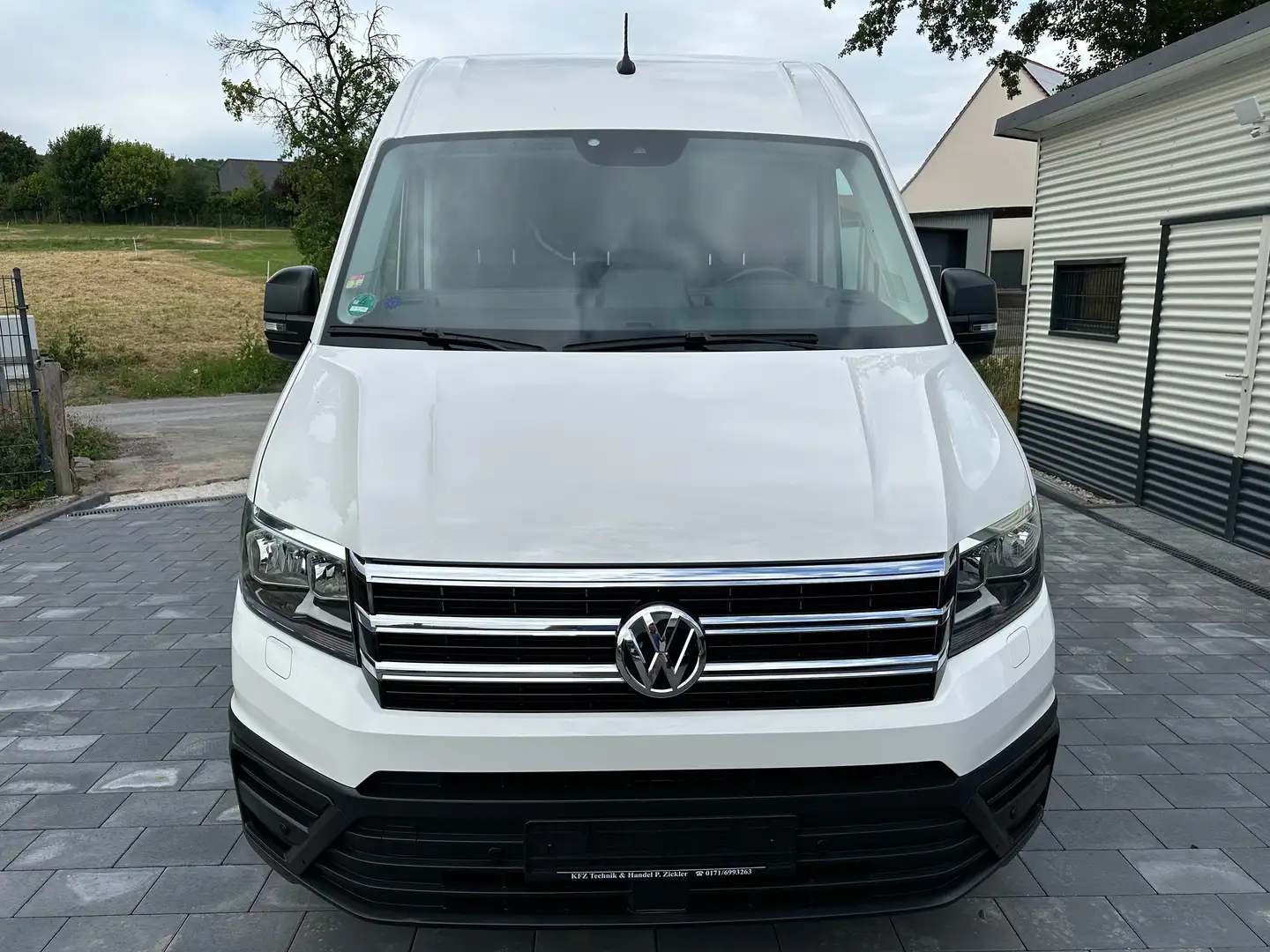 Volkswagen Crafter Kasten 35 mittellang Hochdach FWD Kamera Tempomat Wit - 2