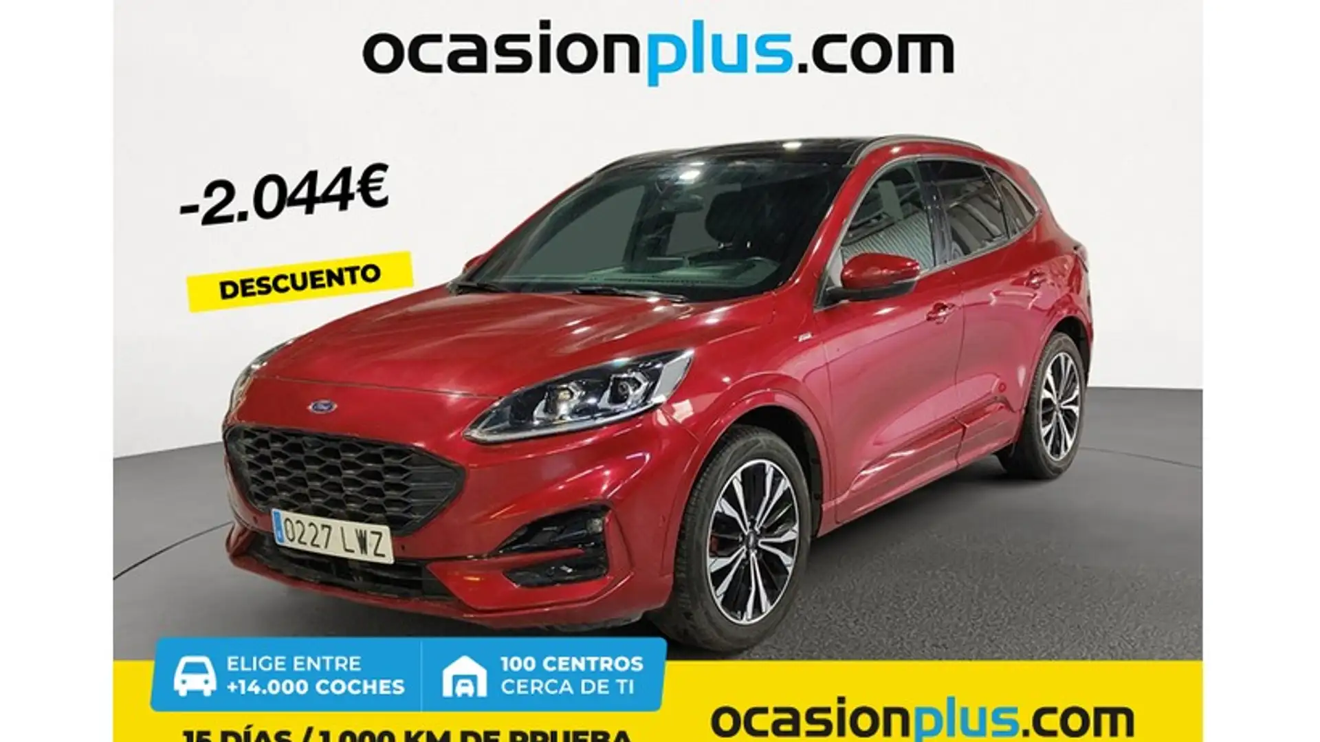 Ford Kuga 2.0 EcoBlue ST-Line X AWD 190 Aut. Rosso - 1